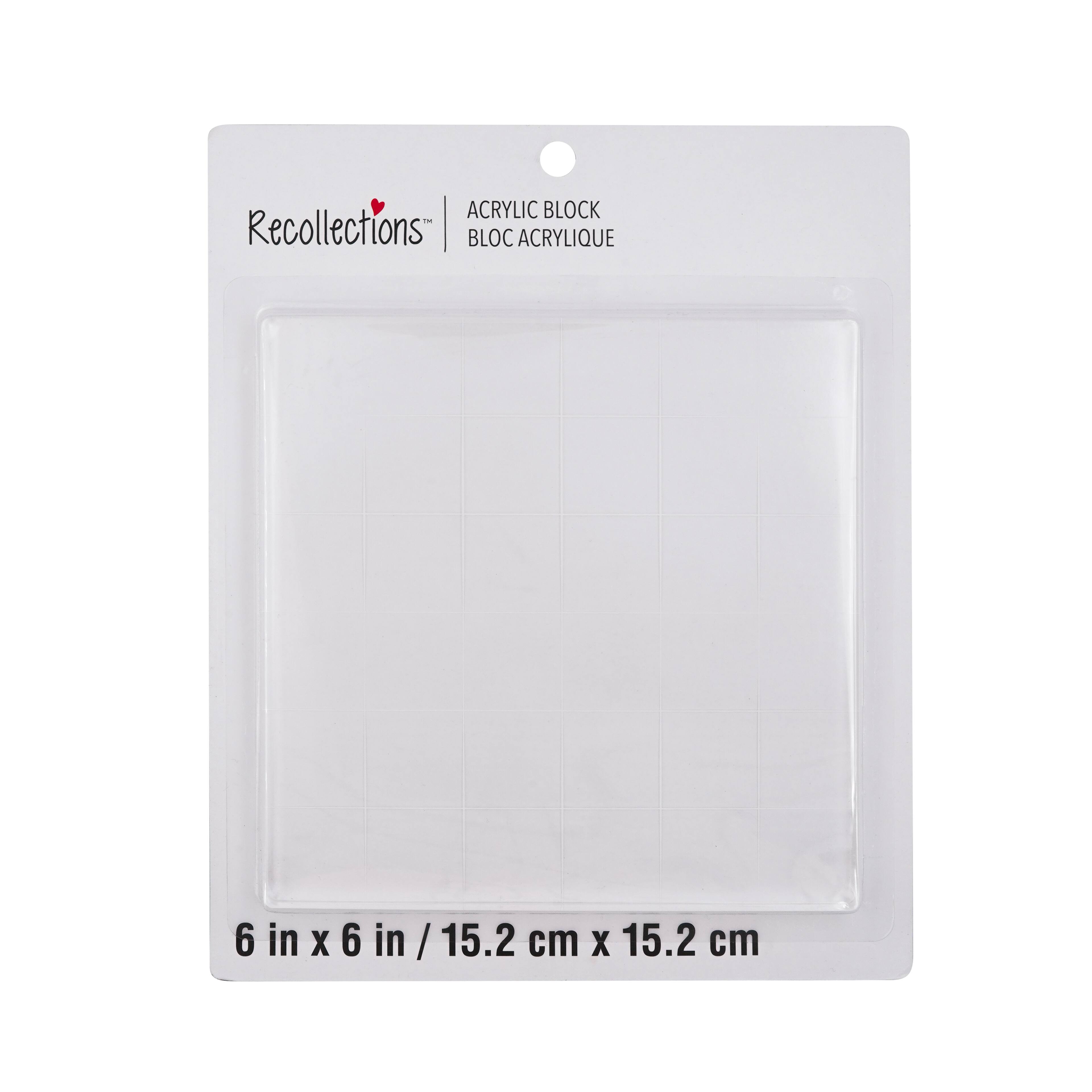 6" Acrylic Block by Recollections™