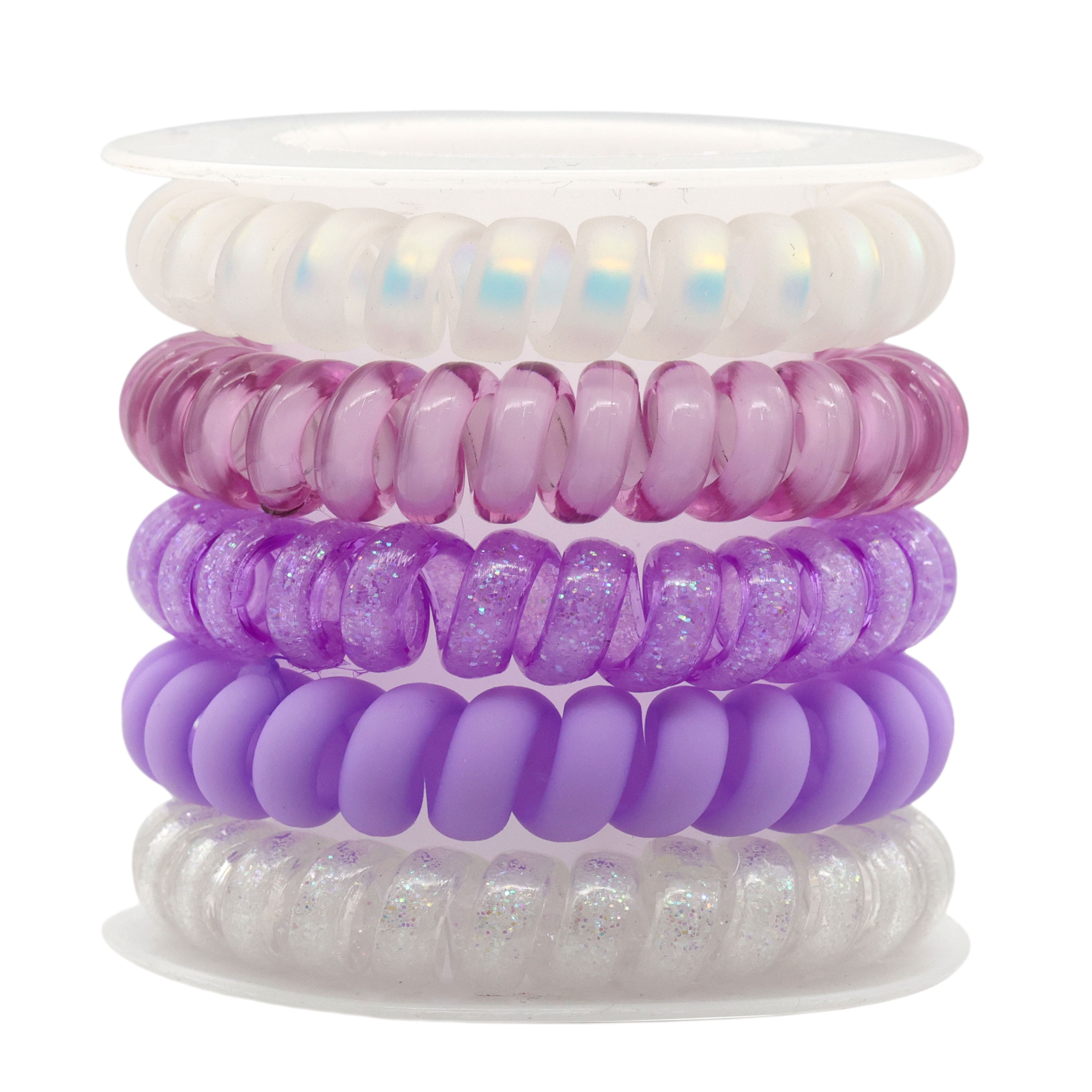 12 Packs: 5 ct. (60 total) Unicorn Coil Bracelets by Creatology™