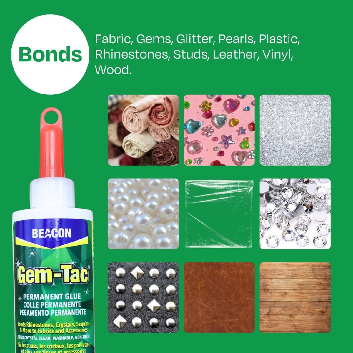 Beacon Gem-Tac 2oz. Permanent Rhinestone Glue