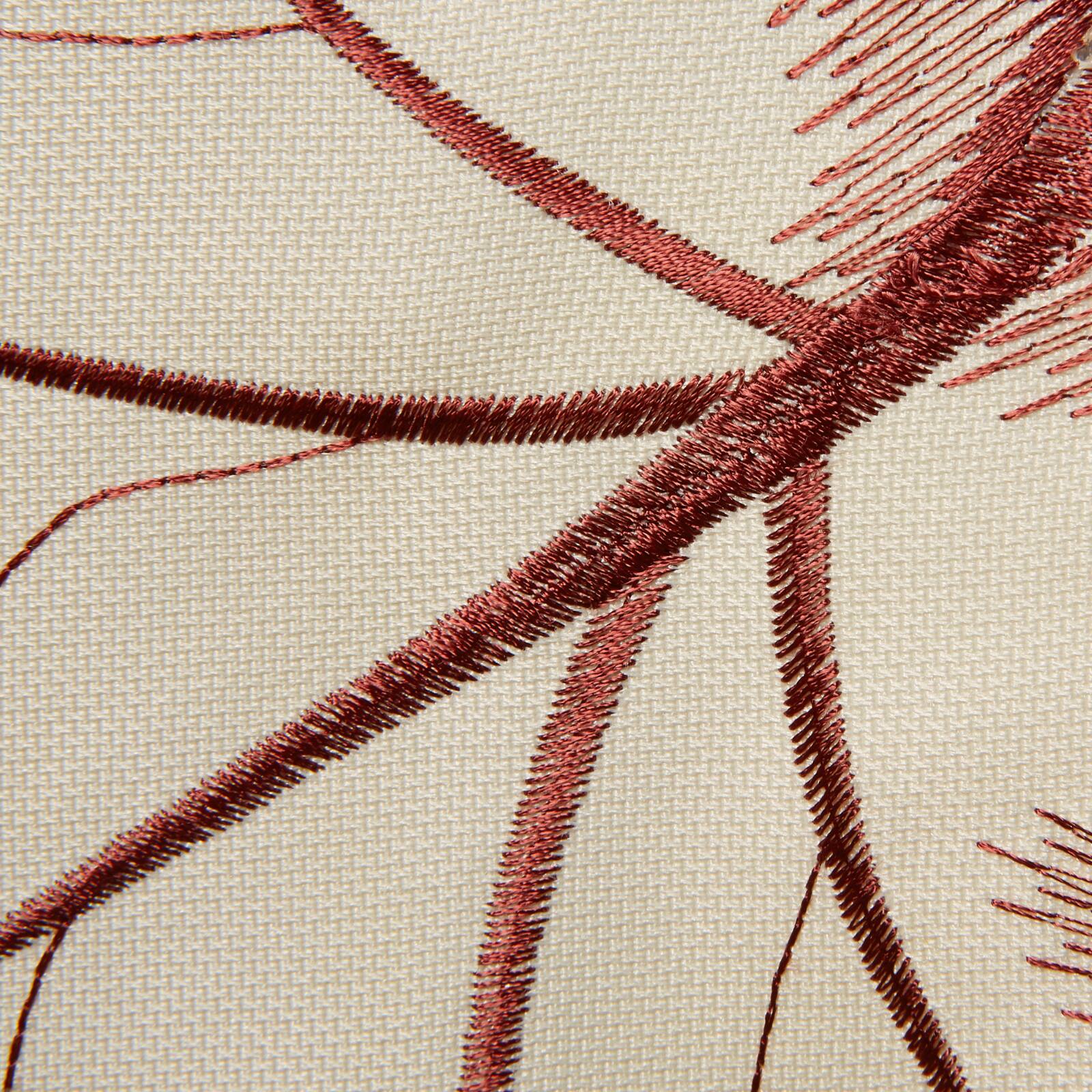 DII® 108" Embroidered Maple Leaves Table Runner