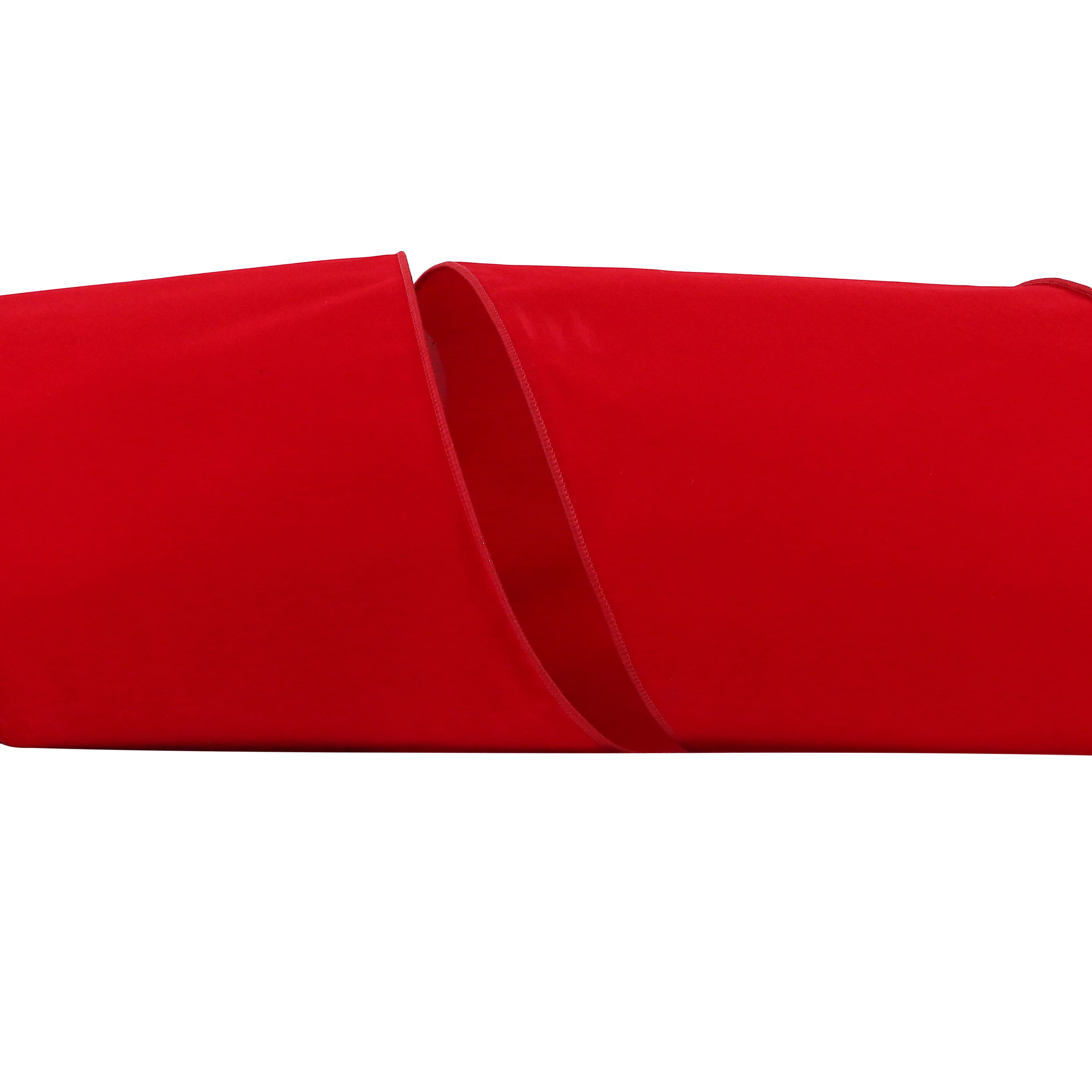 JAM Paper 9" x 25yd. Velvet Commercial Heavy Wired Ribbon