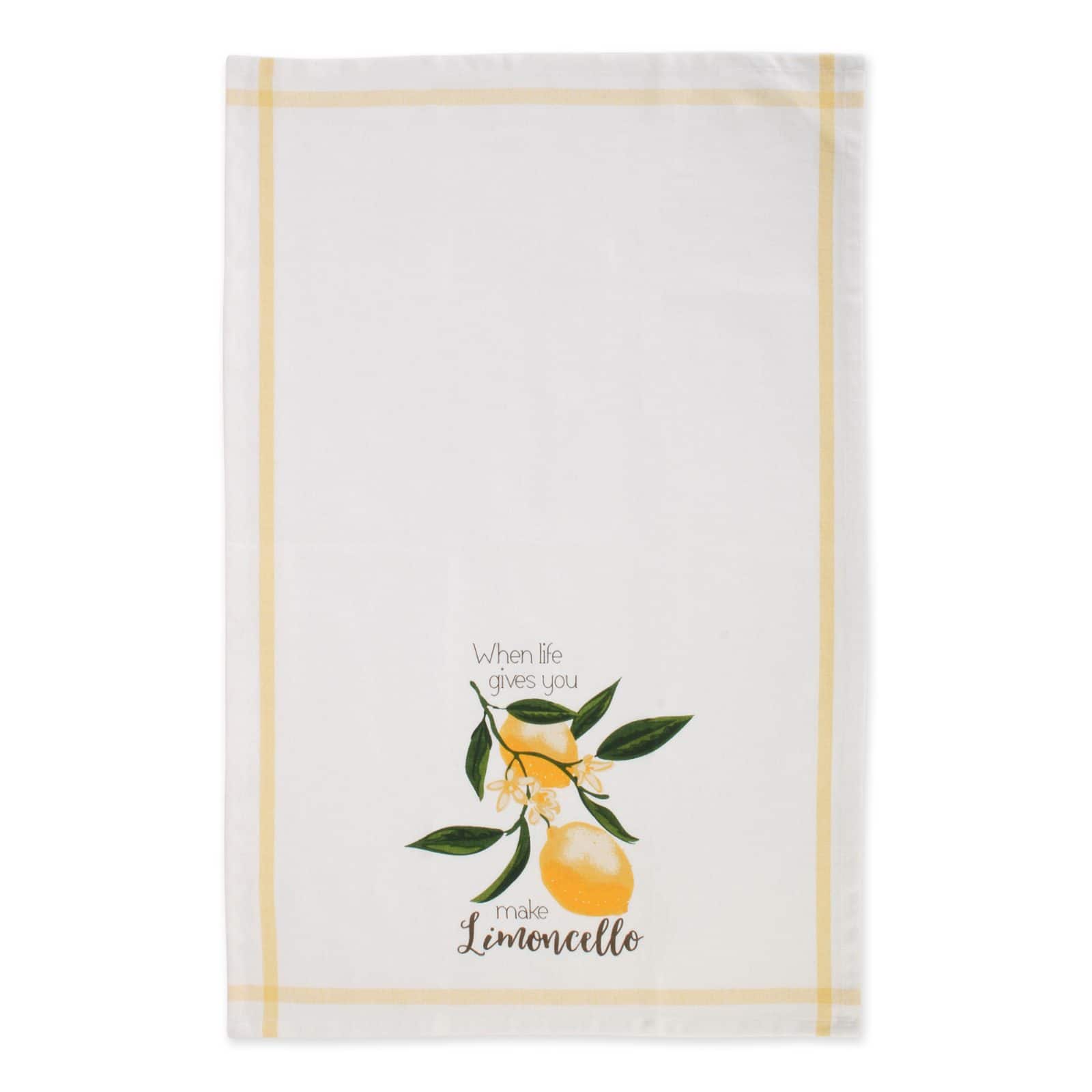 DII® Lemon Bliss Kitchen Textiles Dishtowel Set