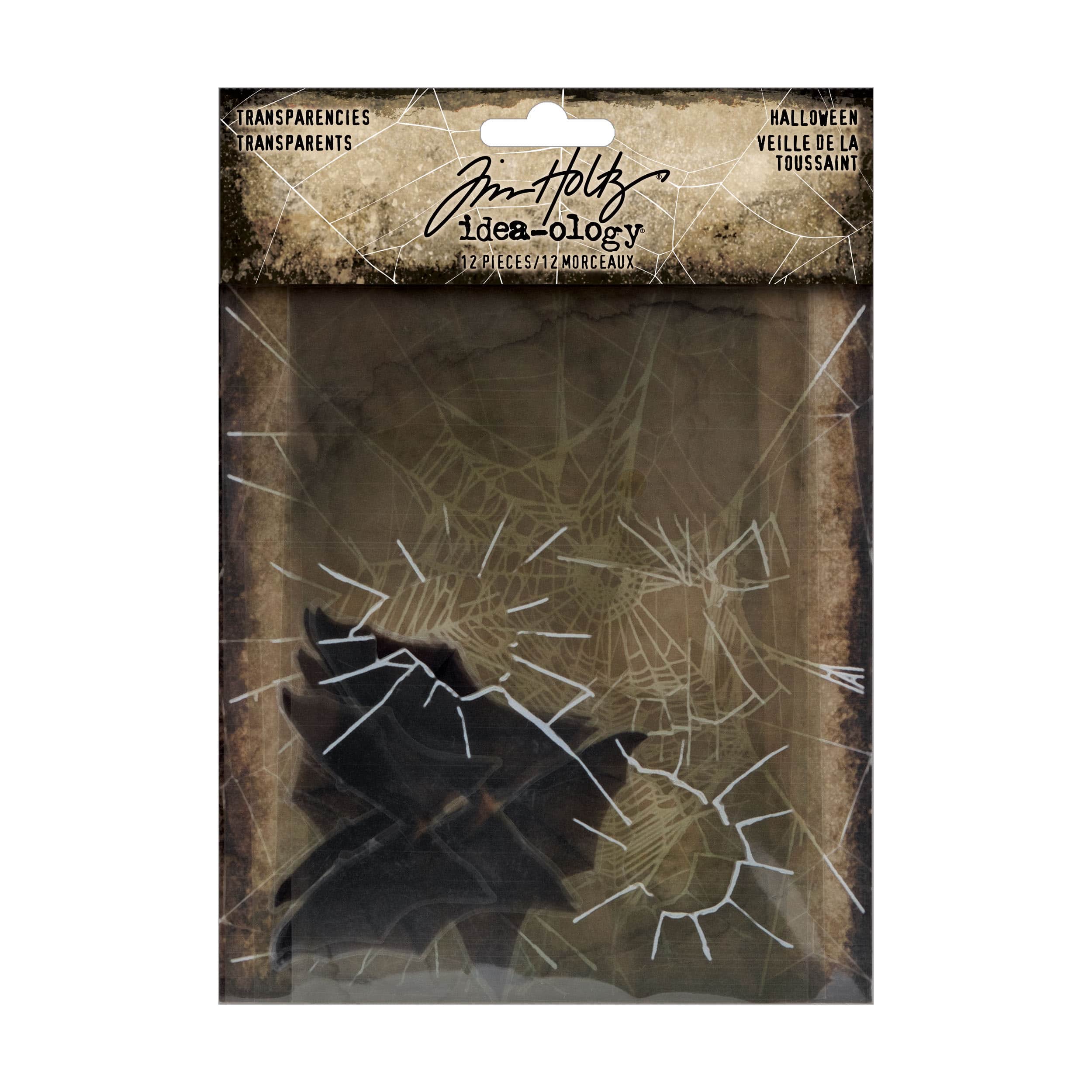 Tim Holtz® Idea-Ology Halloween Window & Bat Wing Transparencies