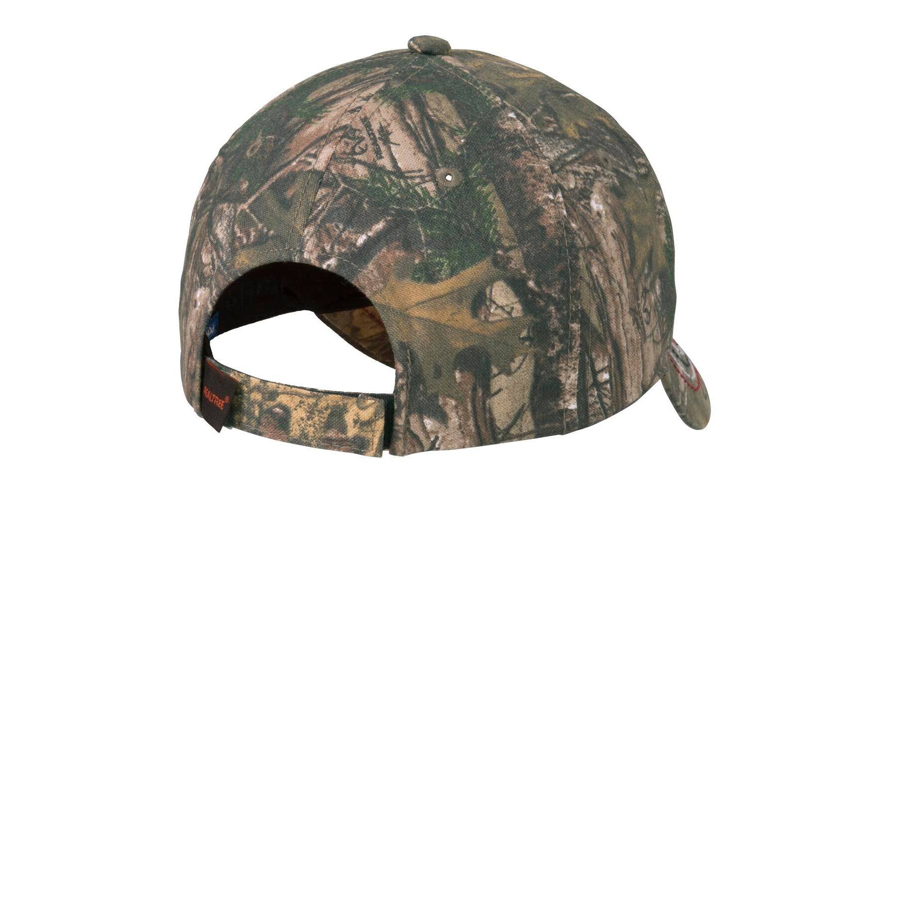 Port Authority® Americana Contrast Stitch Camouflage Cap