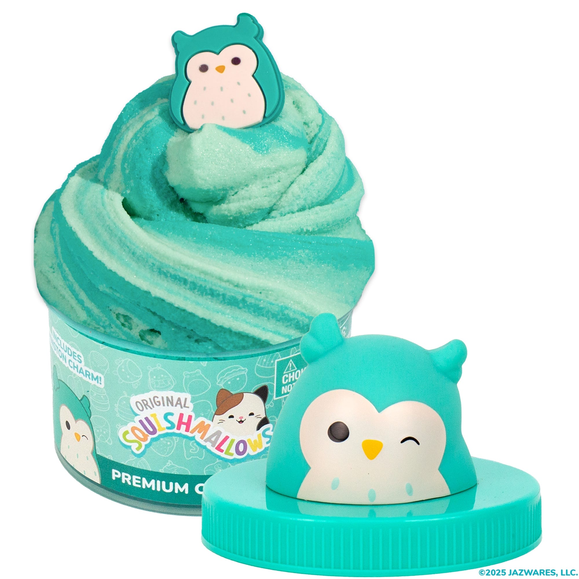 Original Squishmallows™ Winston the Owl Peppermint-Scented Premium Cloud Slime