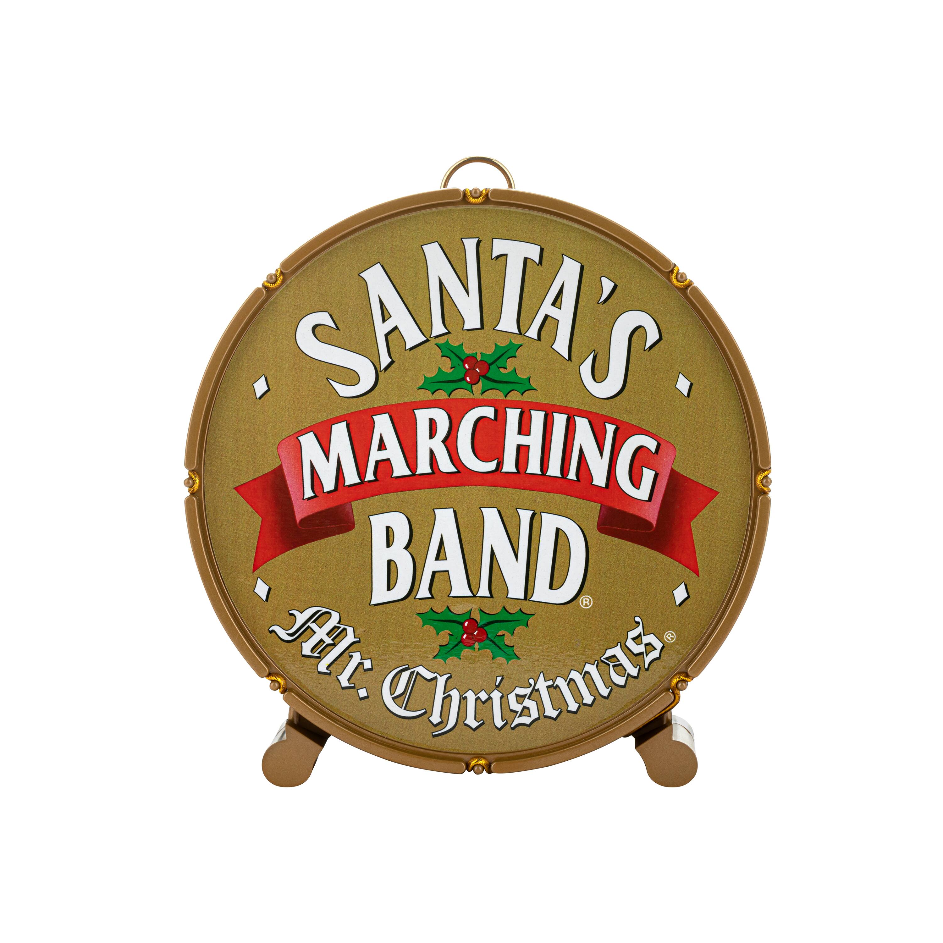 Mr. Christmas 6" Animated Santas Marching Band