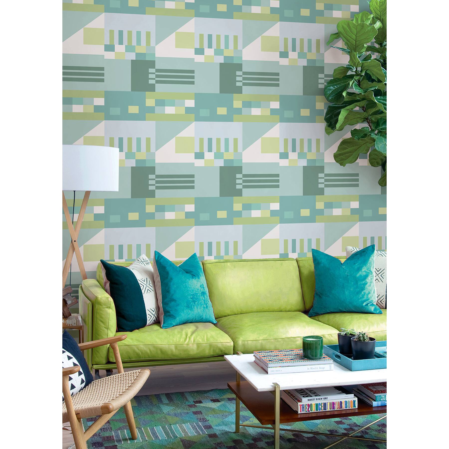 Aelfie Cool Kiki Shapes Peel & Stick Wallpaper