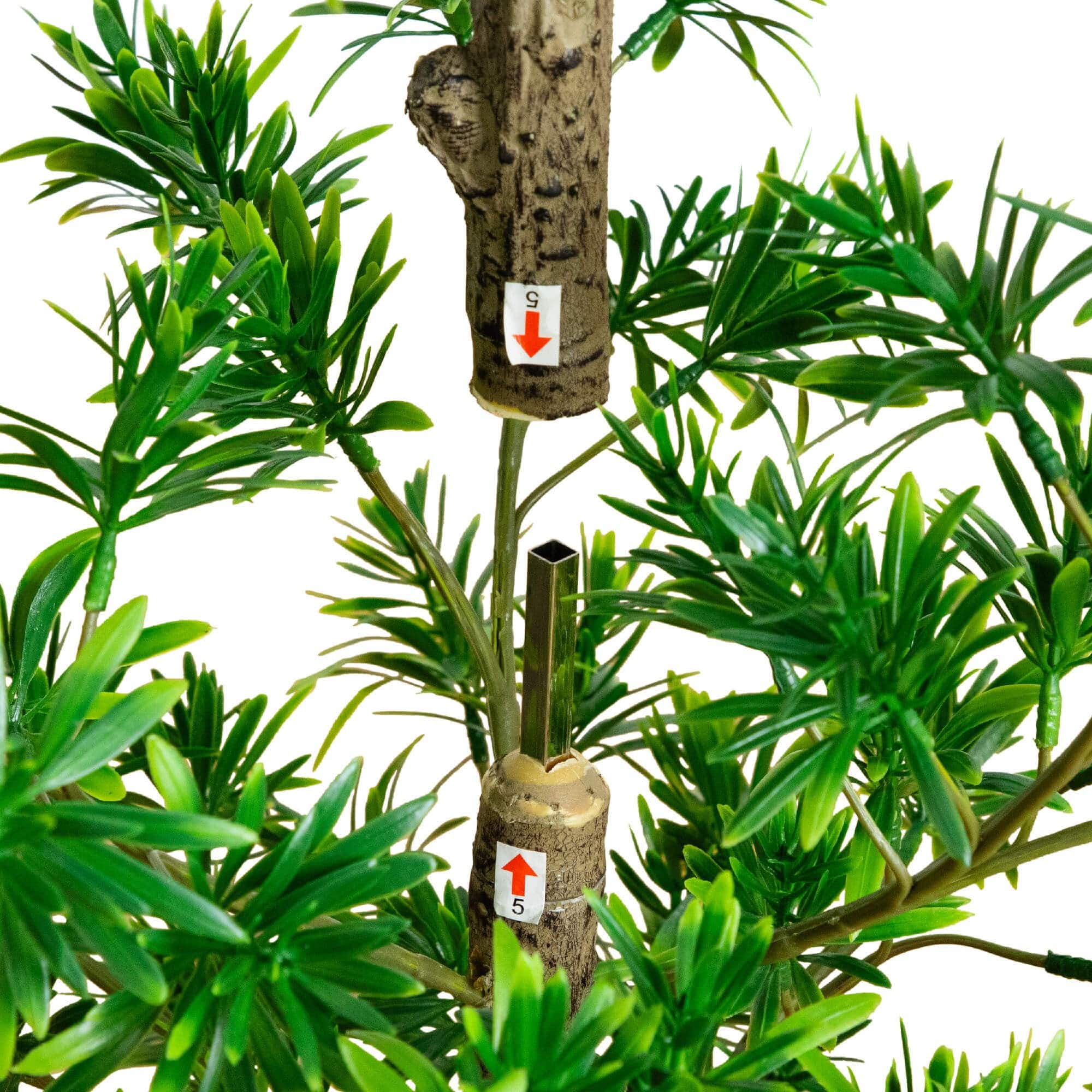 4ft. UV Artificial Podocarpus Artificial Tree (Indoor/Outdoor)