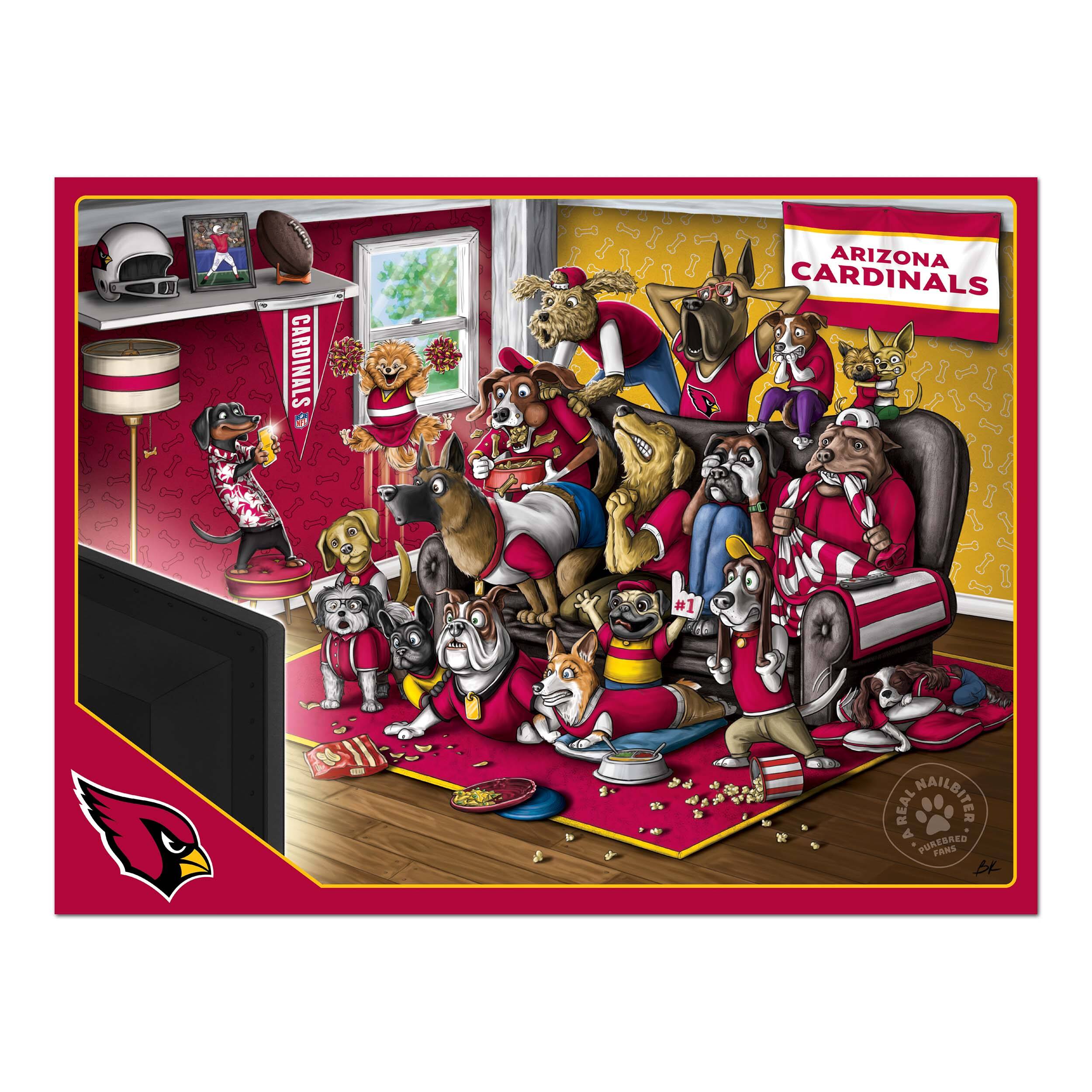 NFL Purebred Fans A Real Nailbiter 500 Piece Puzzle