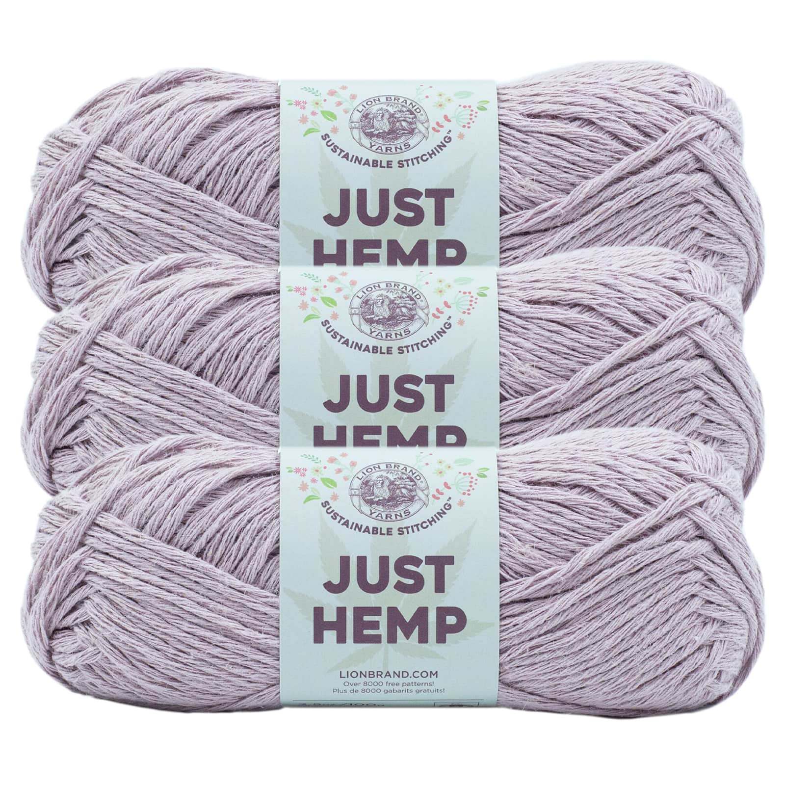 3 Pack Lion Brand® Just Hemp Yarn
