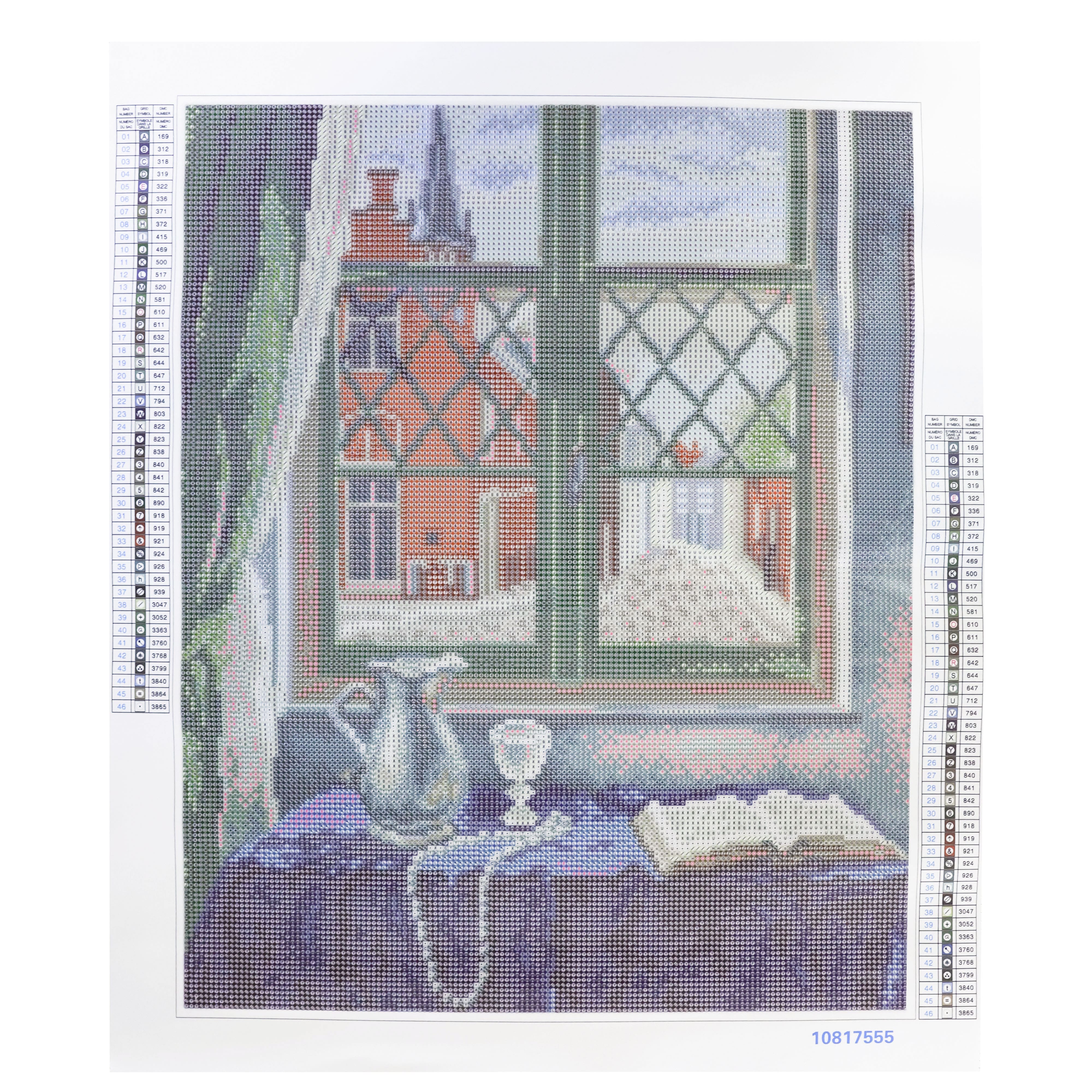16" x 20" Still Life Window Diamond Art Kit by Make Market®