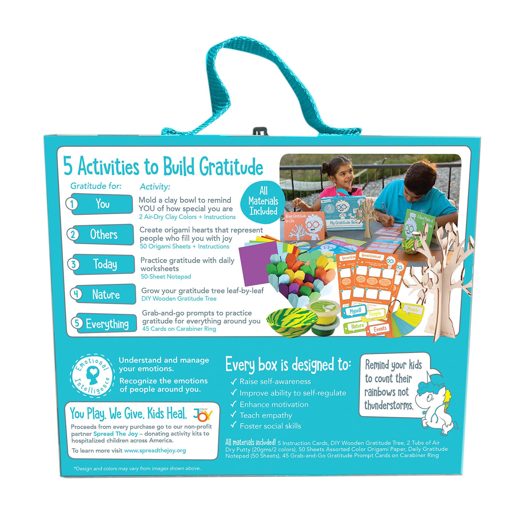 My Gratitude Box Activities for Kids Kit