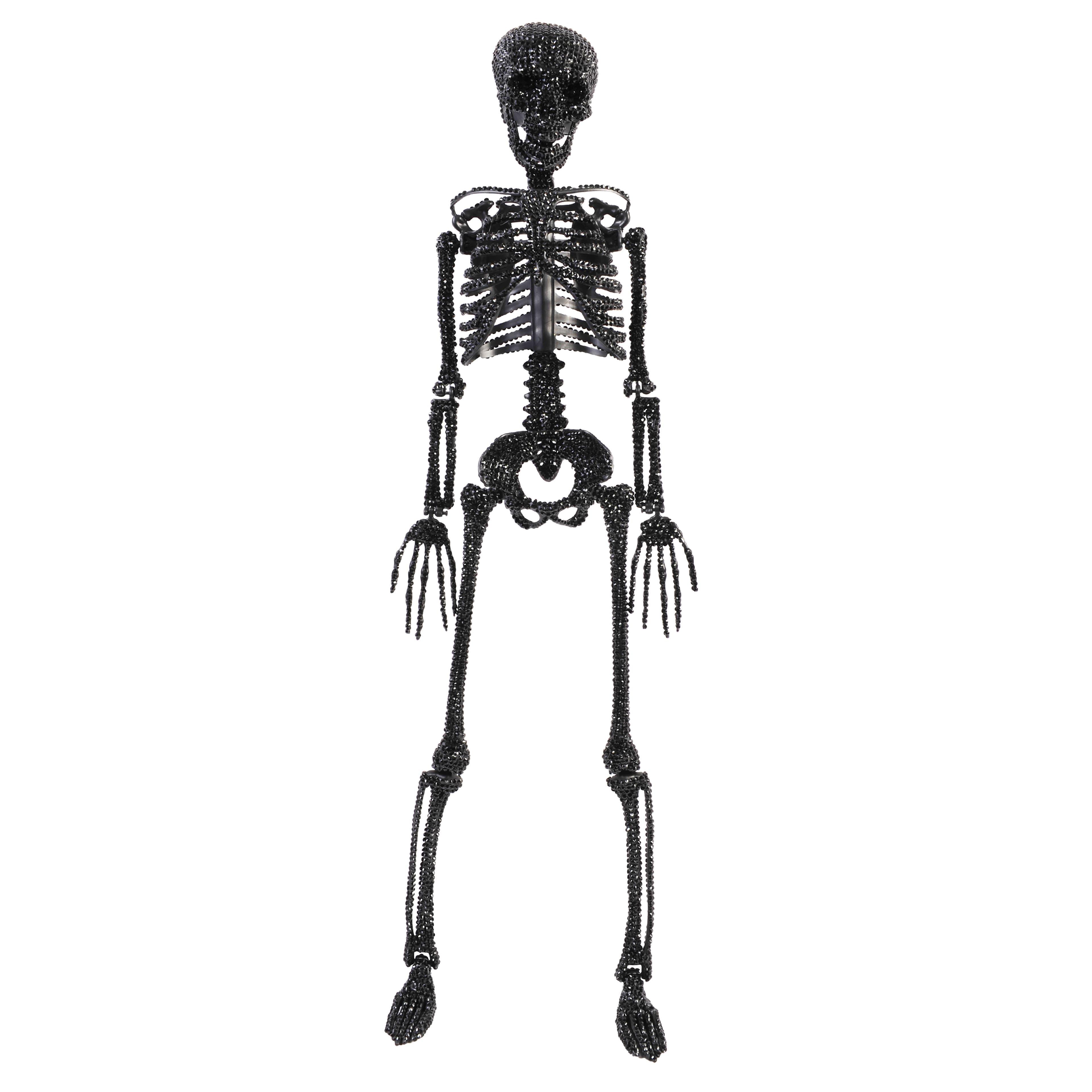 3ft. Rhinestone Disco Skeleton by Ashland