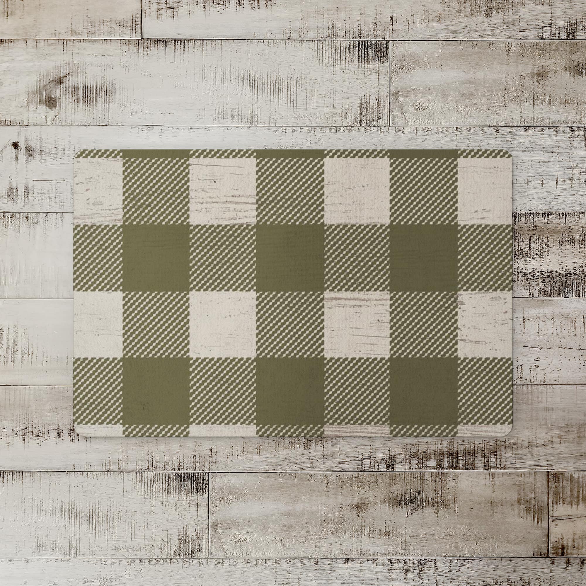 Buffalo Check Floor Mat