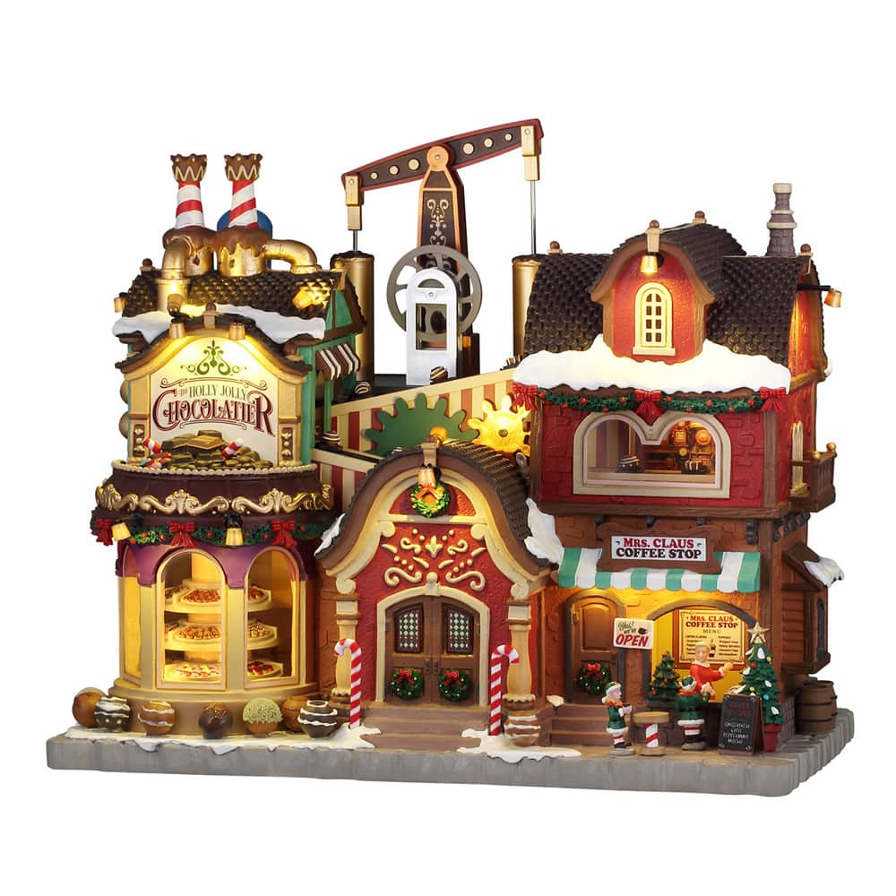 Lemax® Santa's Wonderland™ The Holly Jolly Chocolatier & Mrs