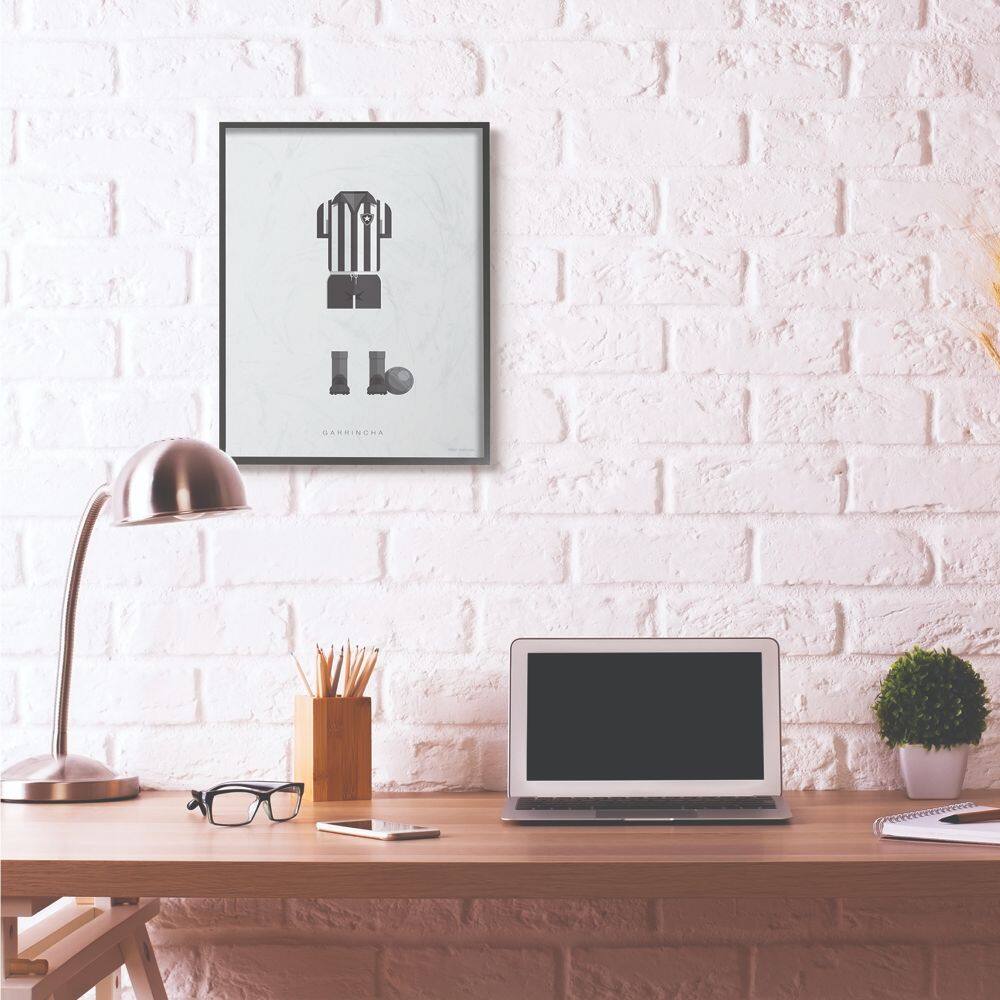 Stupell Industries Garrincha Fashion Design Black Framed Wall Art