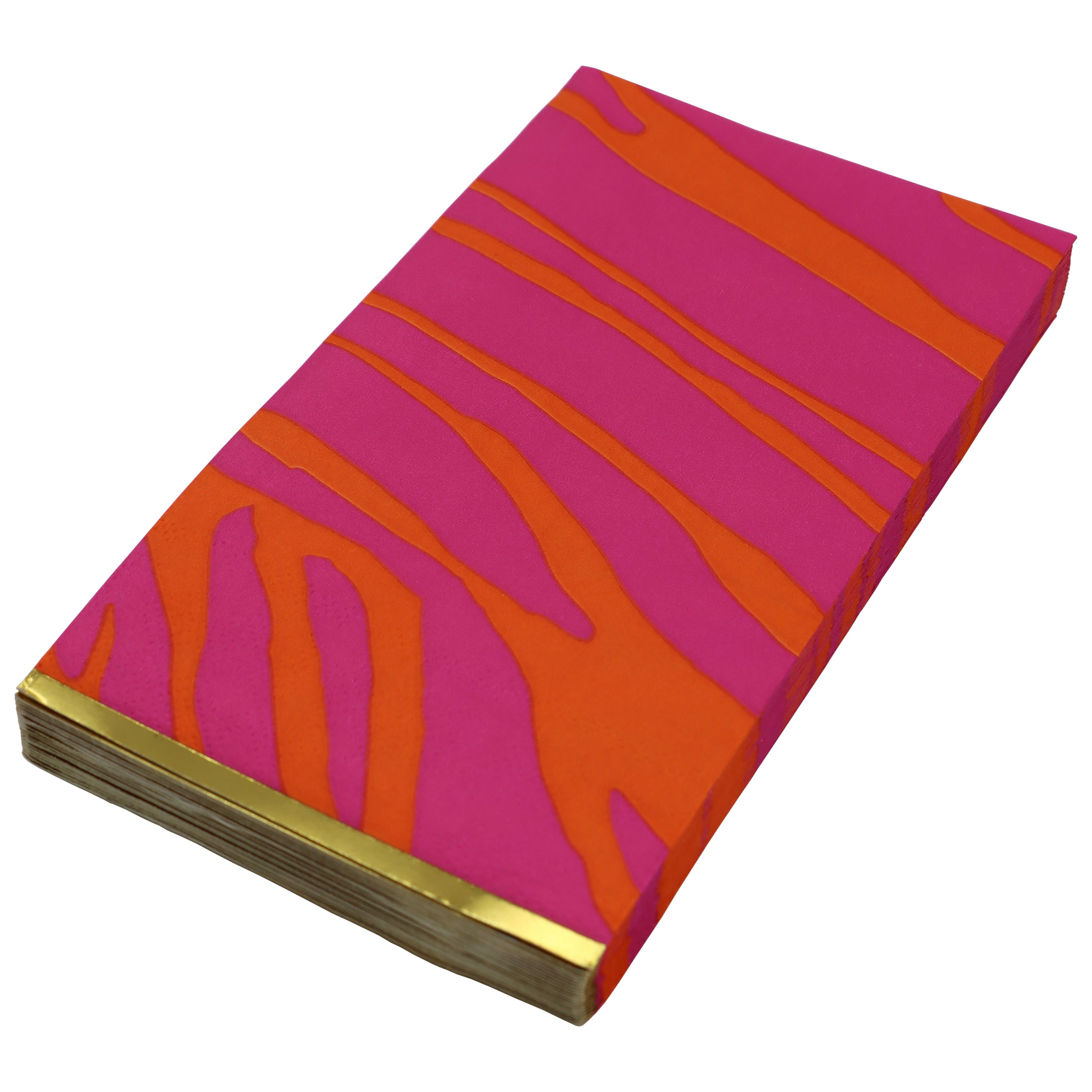 Pink Jungle Tiger Stripes Paper Guest Napkins, 20ct. by Celebrate It™