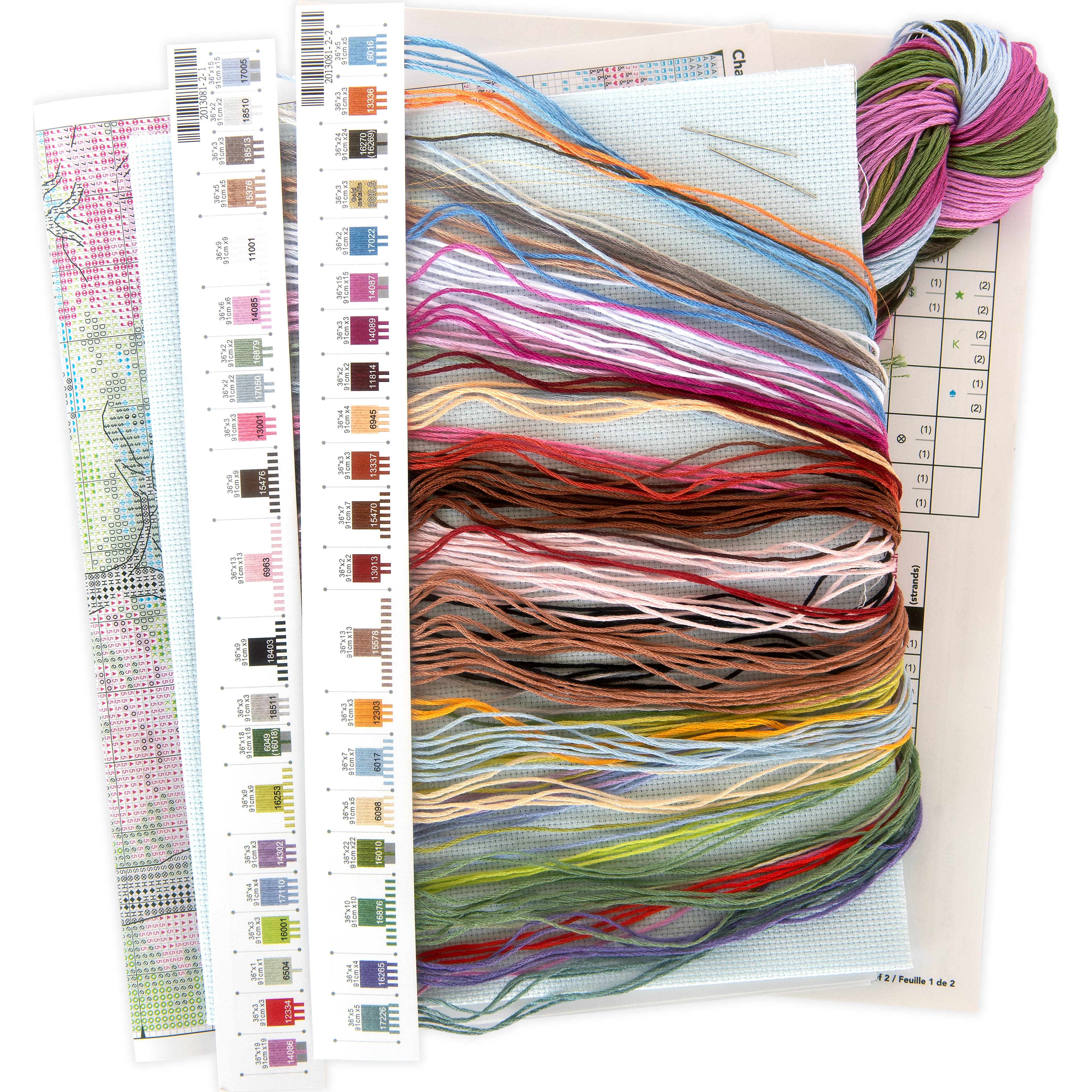 Blossom Garden Counted Cross Stitch Kit by Loops & Threads®