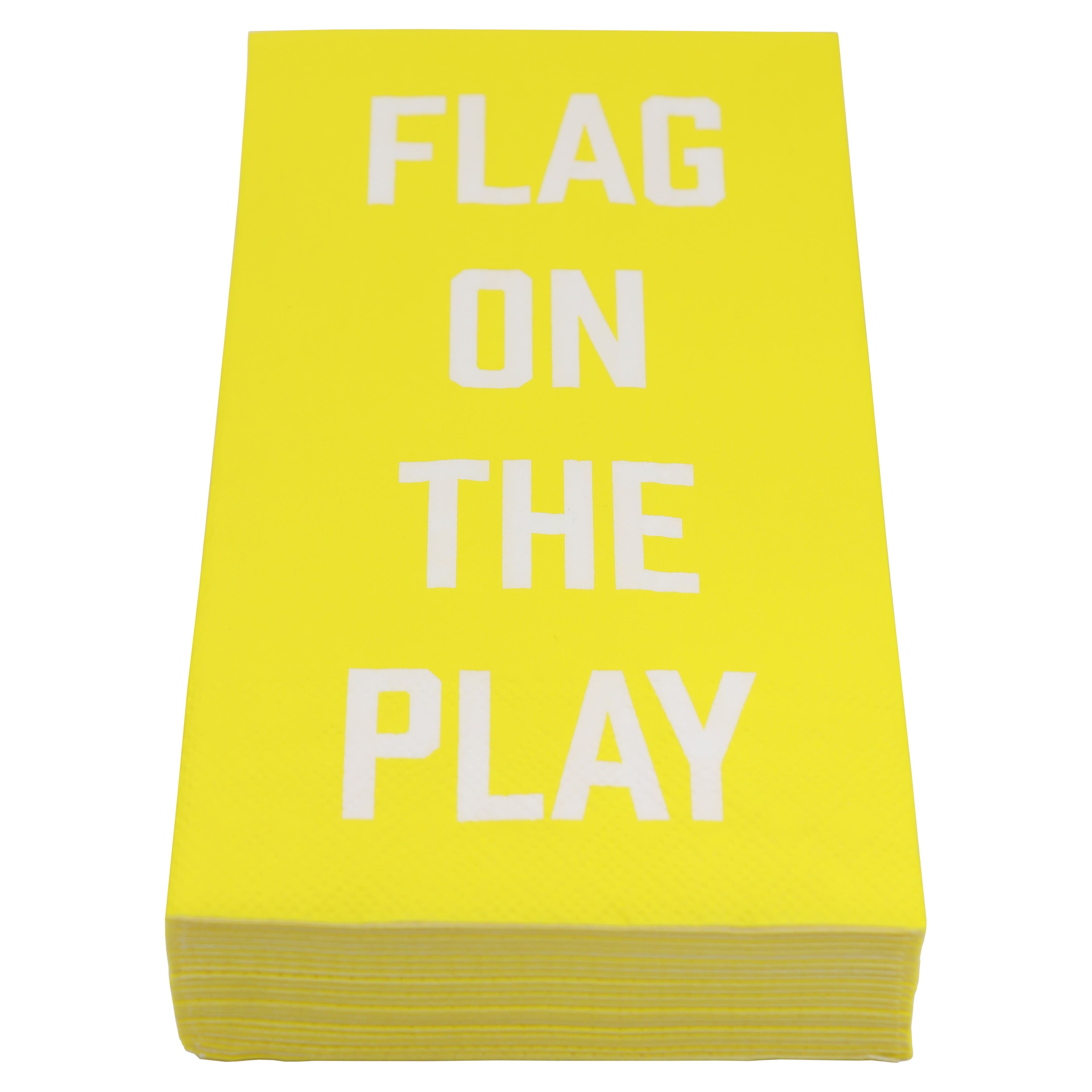 Yellow Football Flag Guest Napkins, 20ct. by Celebrate It™