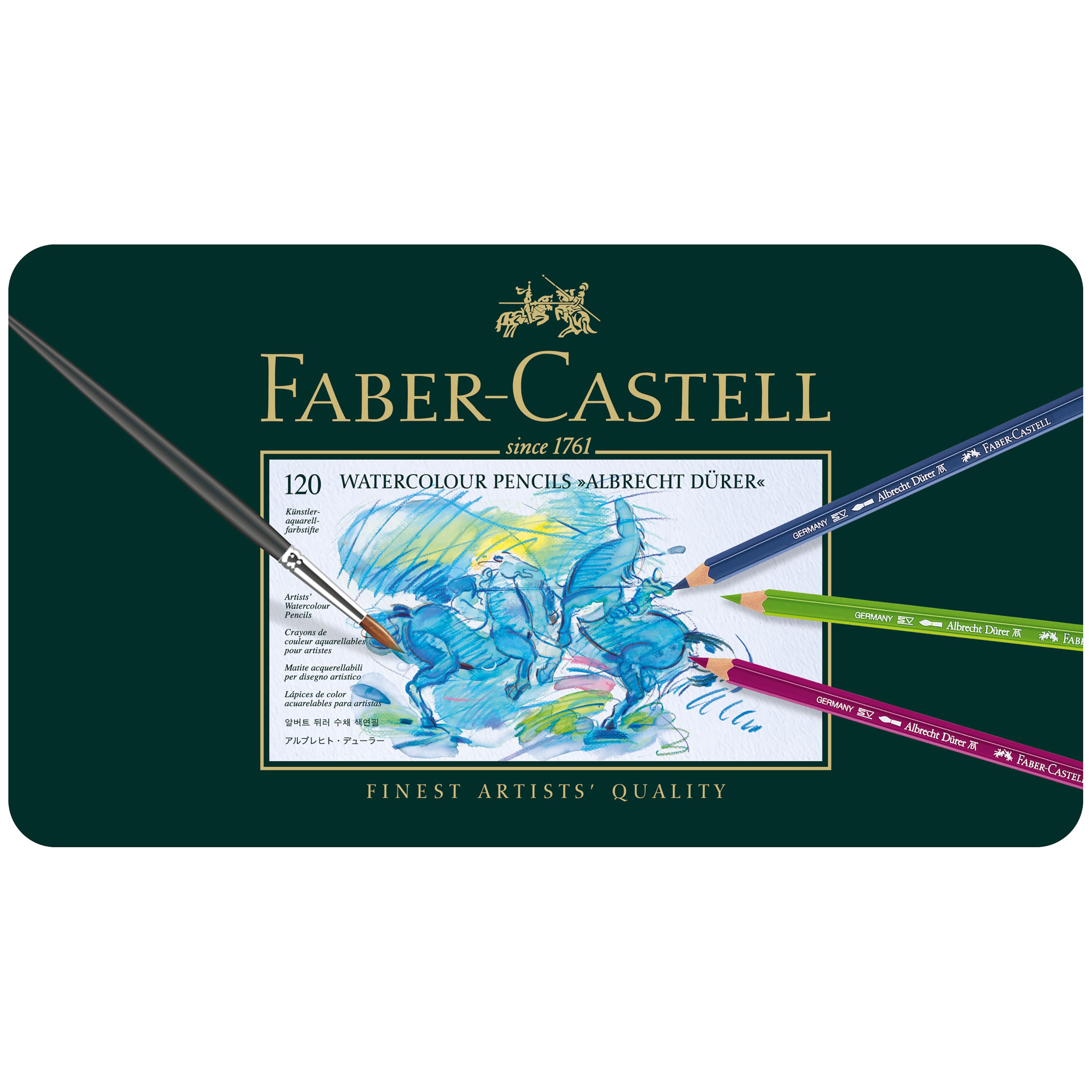 Faber-Castell Albrecht Durer 120 Color Watercolor Pencil Set