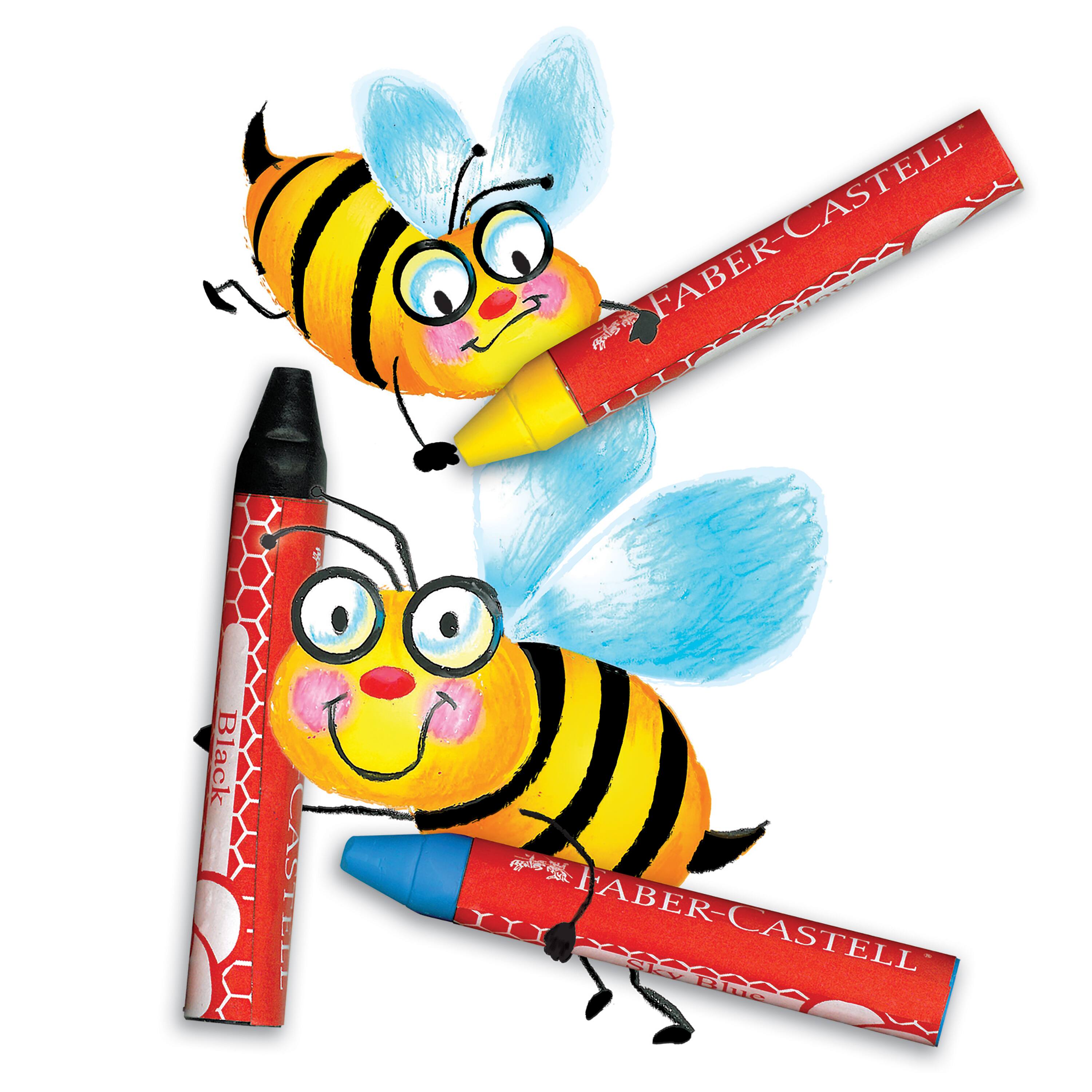 Faber-Castell® 240-Piece Jumbo Beeswax Crayons School Pack