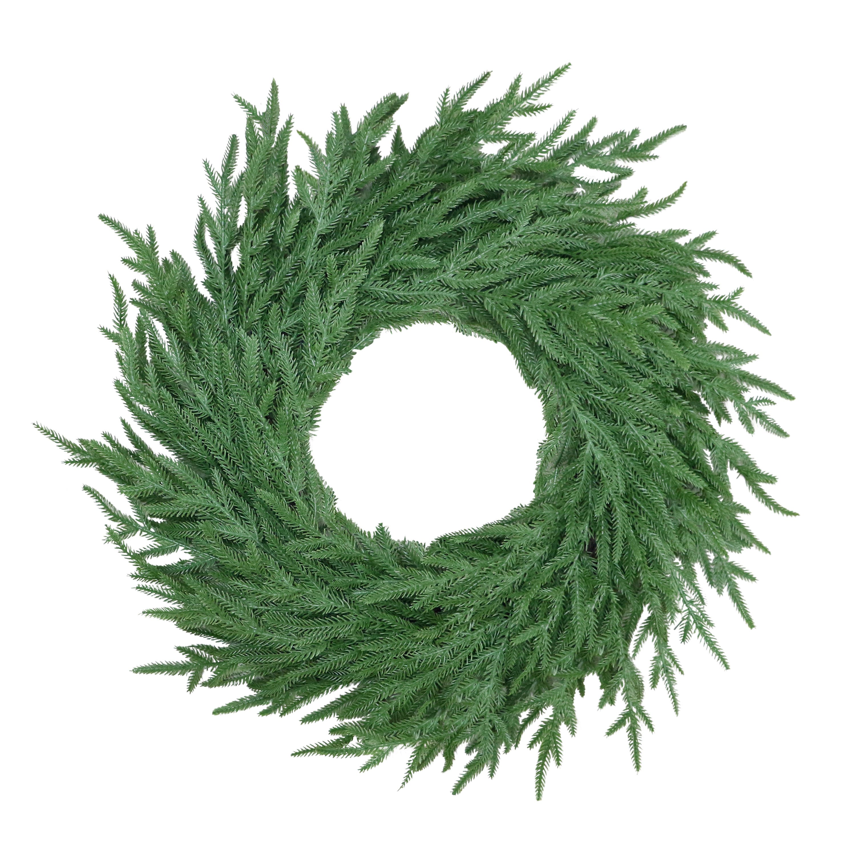 24" Soft Pine Artificial Christmas Wreath