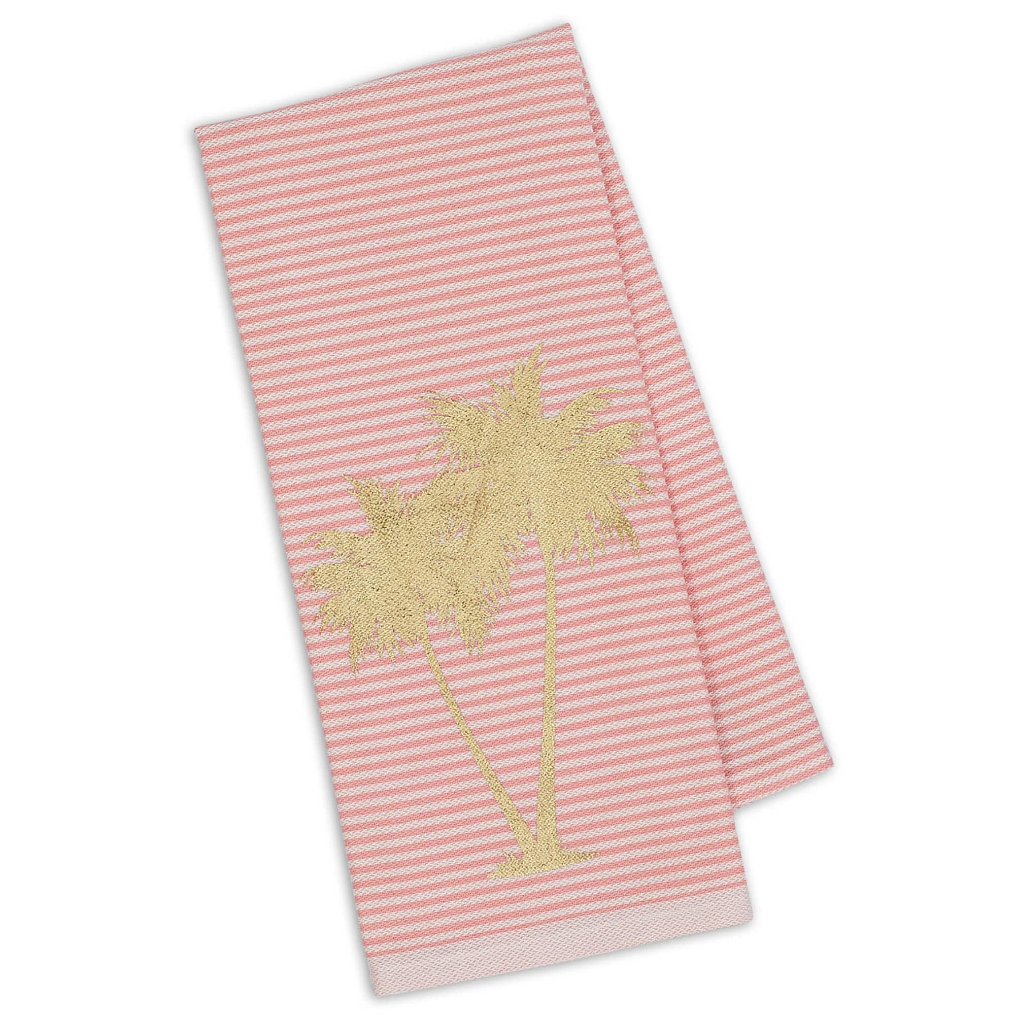 DII® Assorted Pineapples and Palms Embellished Dishtowel (Set of 3)