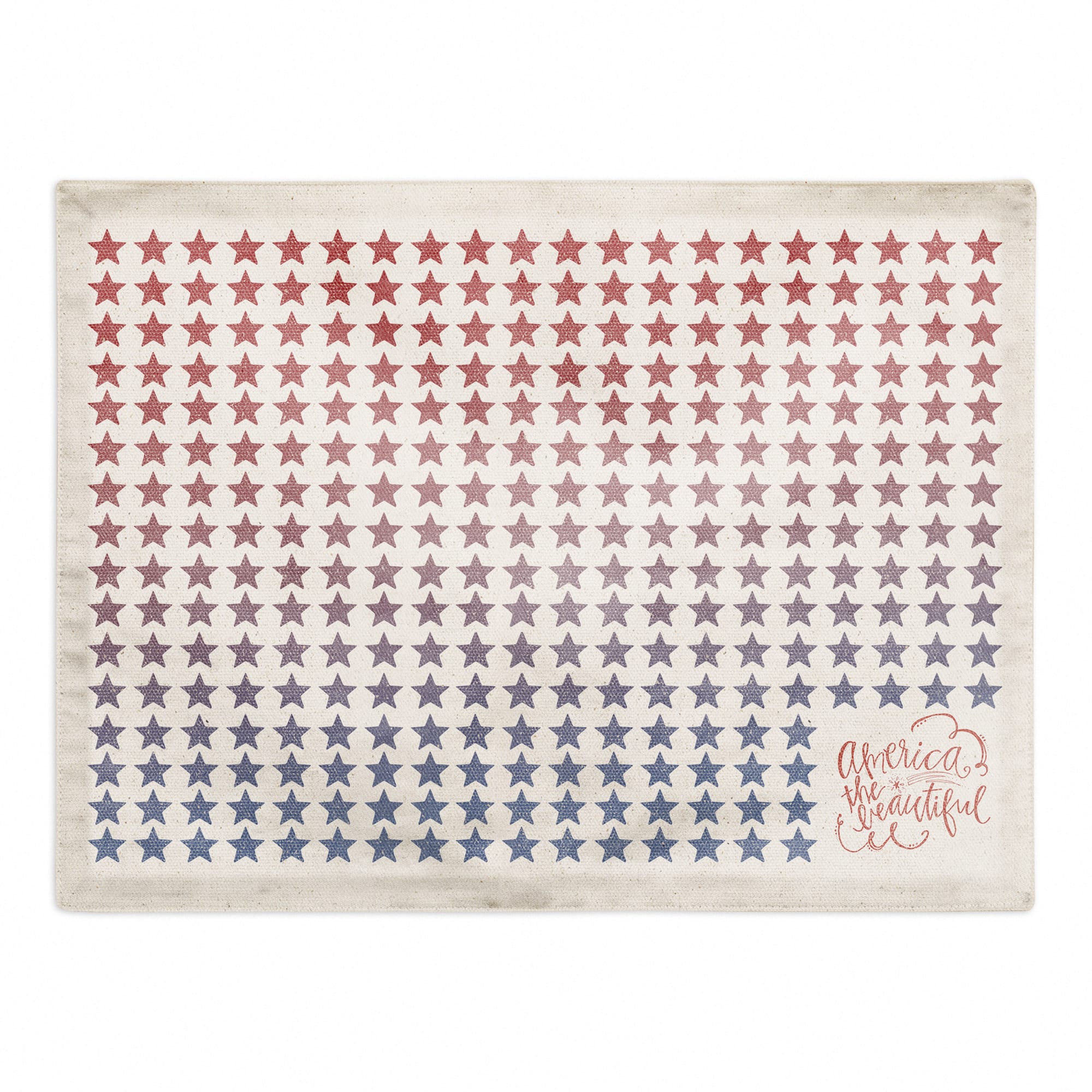 Gradient Stars Poly Twill Placemat