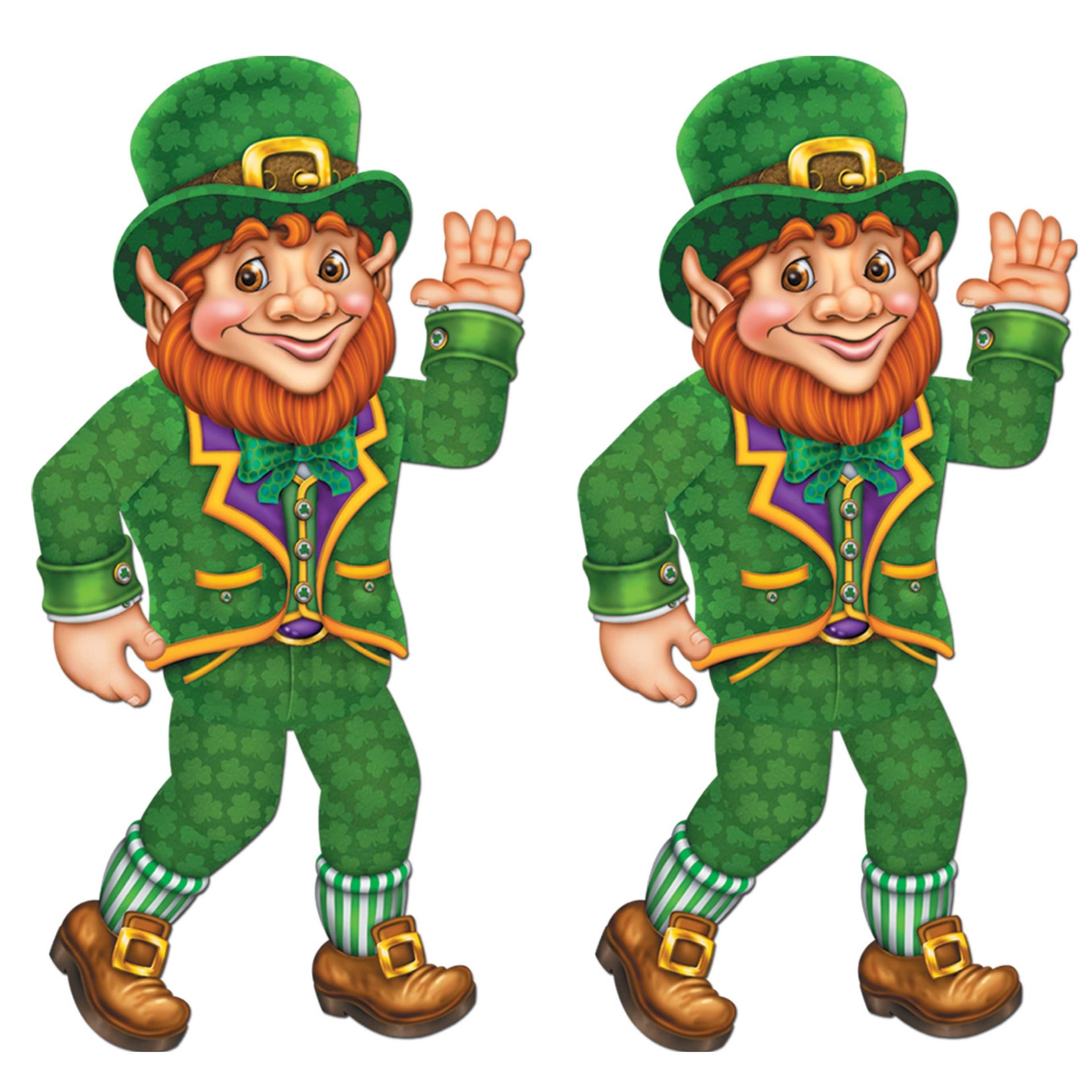 Beistle 33" Jointed Leprechauns, 2ct.