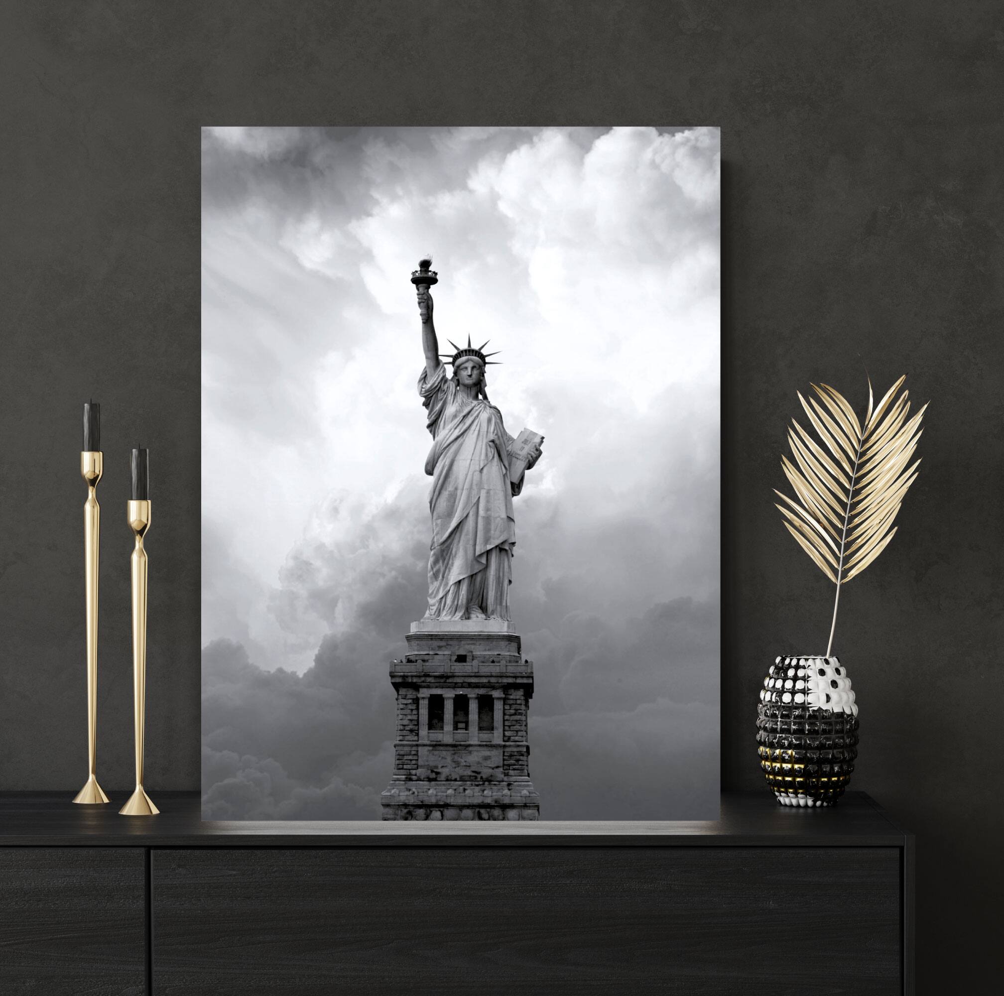 Courtside Market® Celebrate 250™ Wounded Warrior Project® Majestic Lady Liberty Gallery-Wrapped Canvas Wall Art