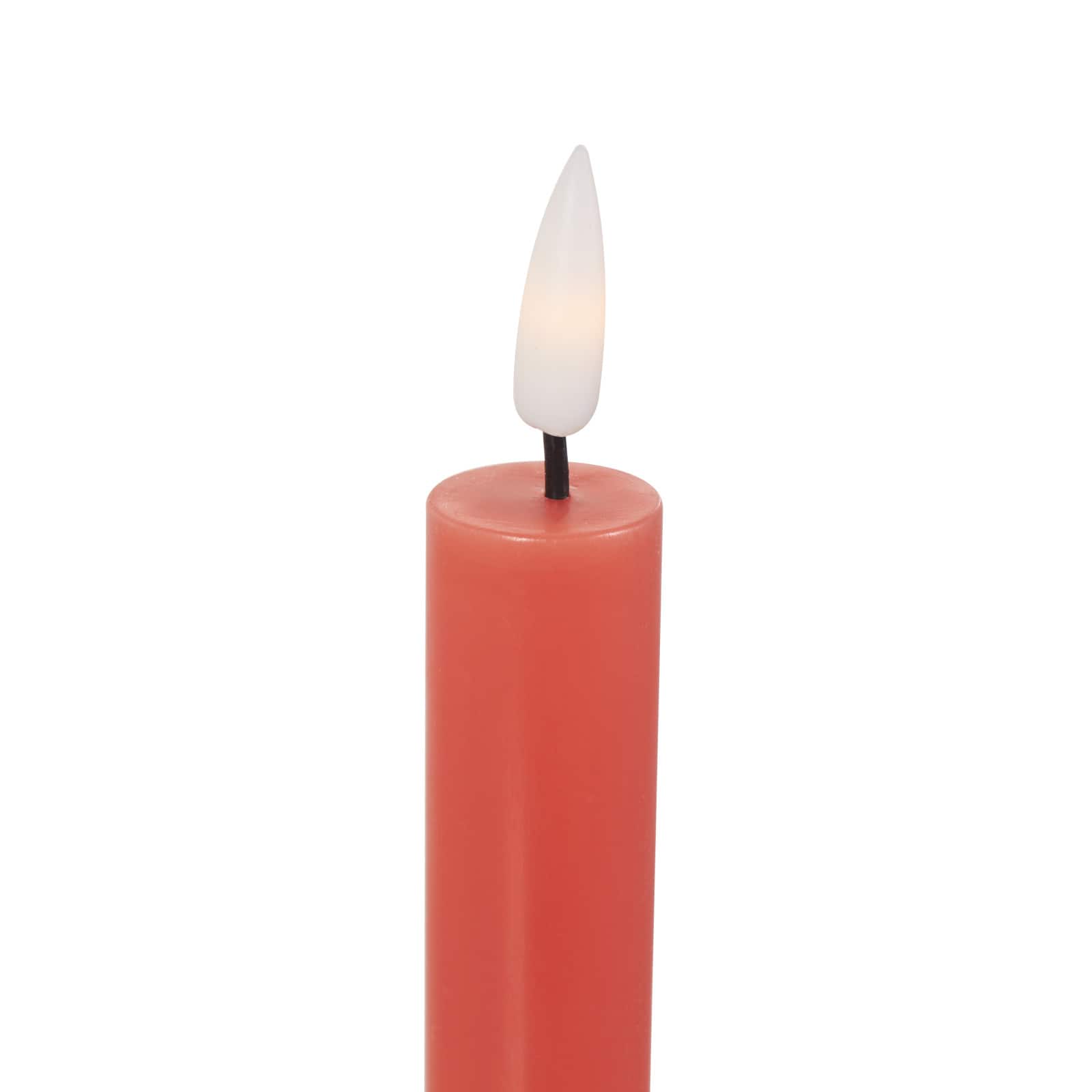 11" Flameless Wax Candles with Remote Control, 6ct.