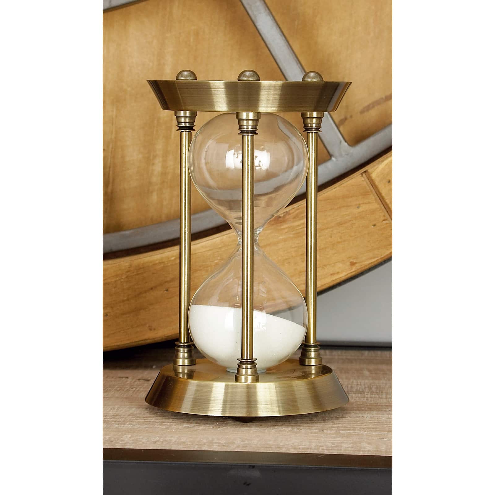 7'' Brass Metal Glam Timer