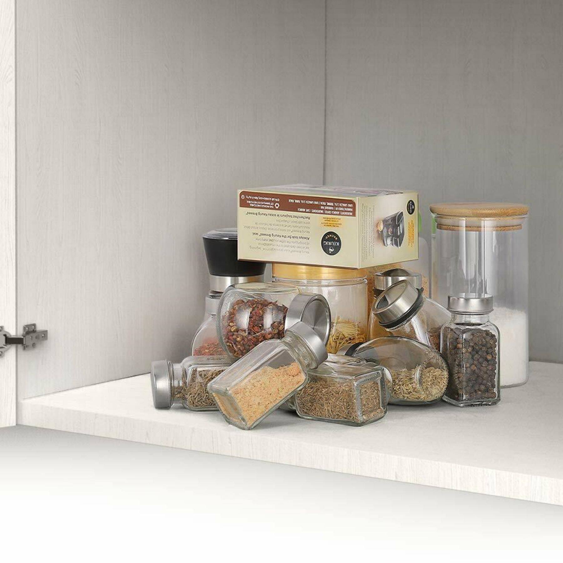NEX™ Dark Brown 2-Tier Sliding Basket Organizer Drawer