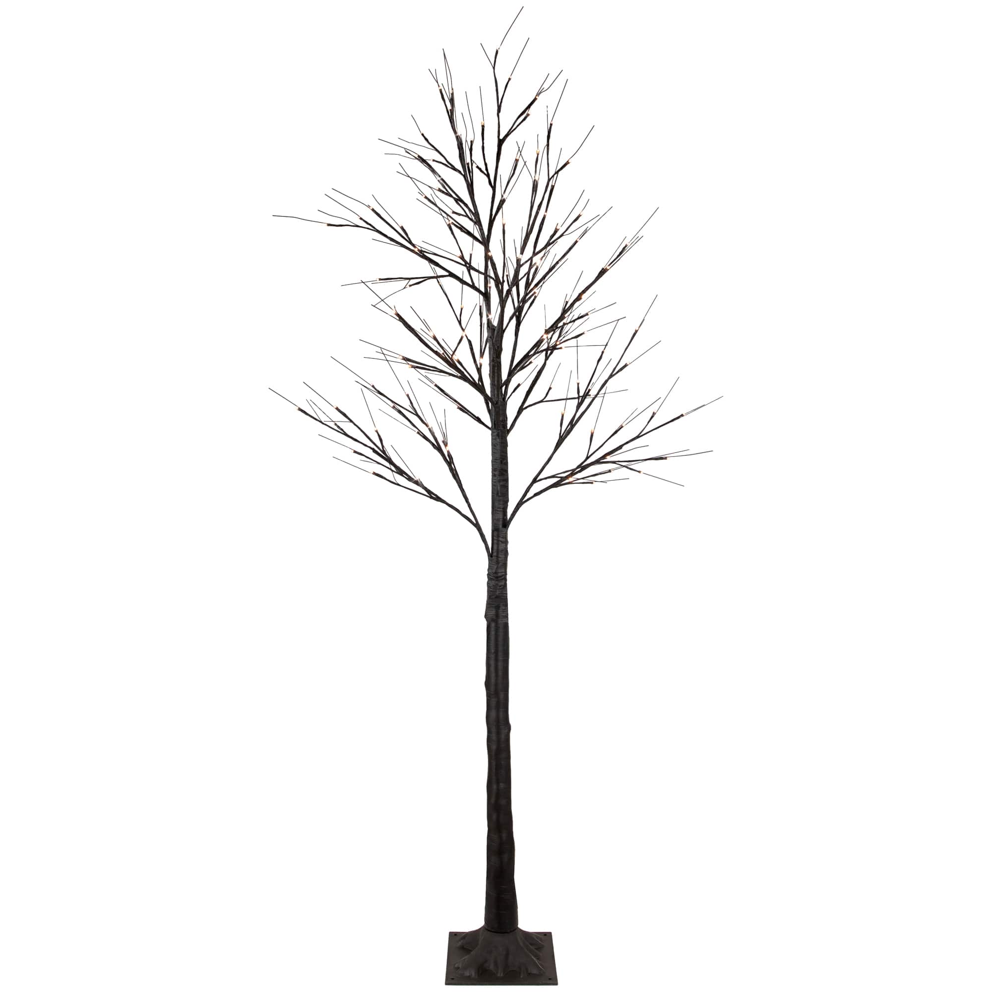 6Ft Pre-Lit Brown Twig Christmas Tree, Warm White LED Lights By Northlight | 6 ft | Michaels®