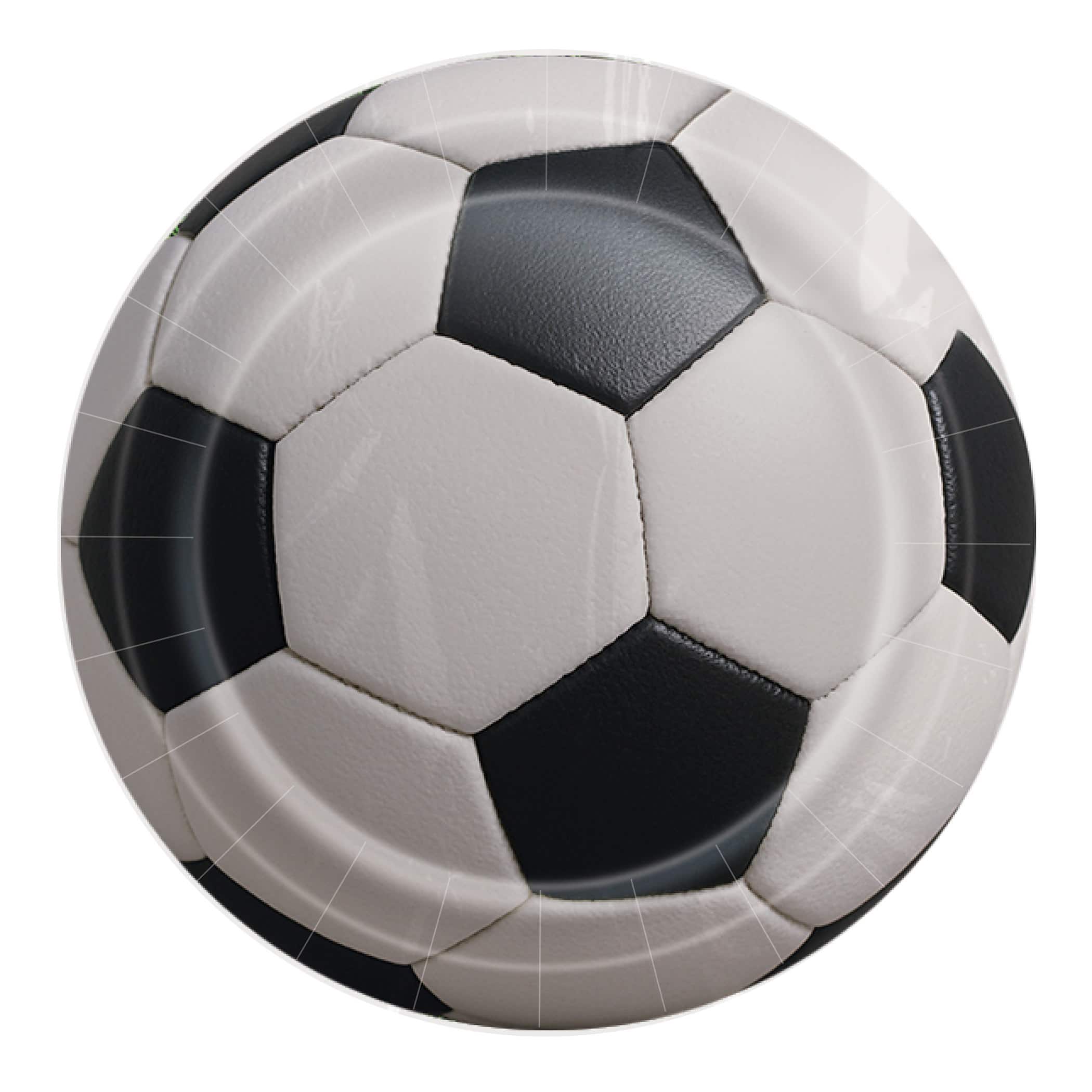 9" Soccer Ball Plates, 16ct.