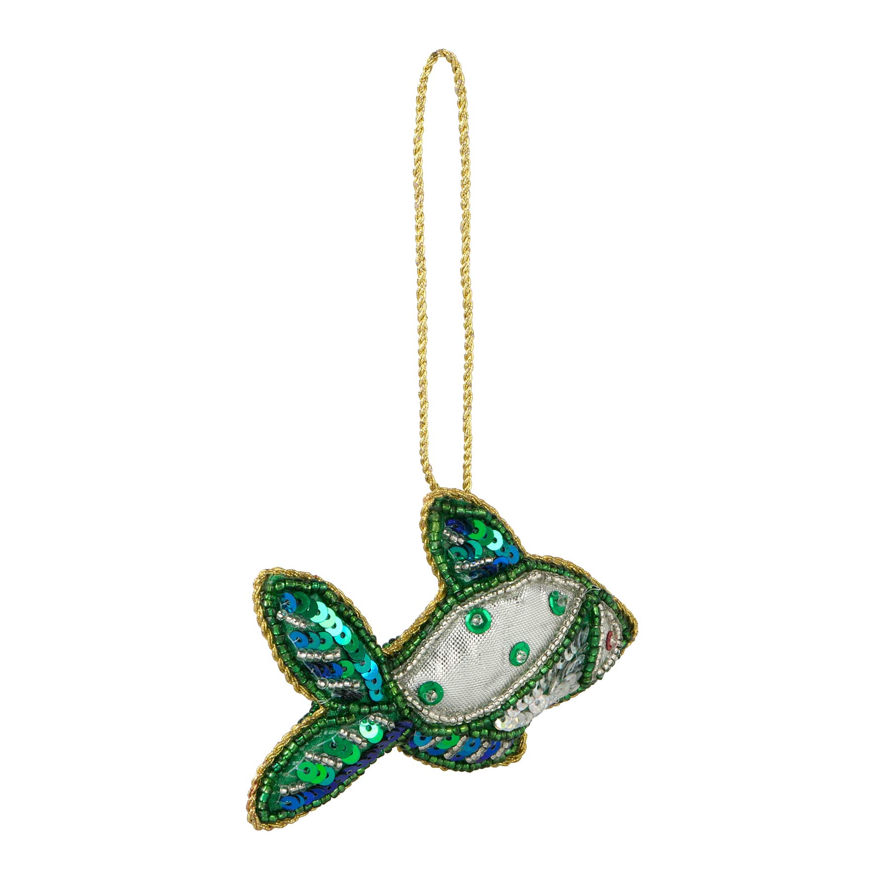 3.5" Fish Beaded Ornament by Ashland®