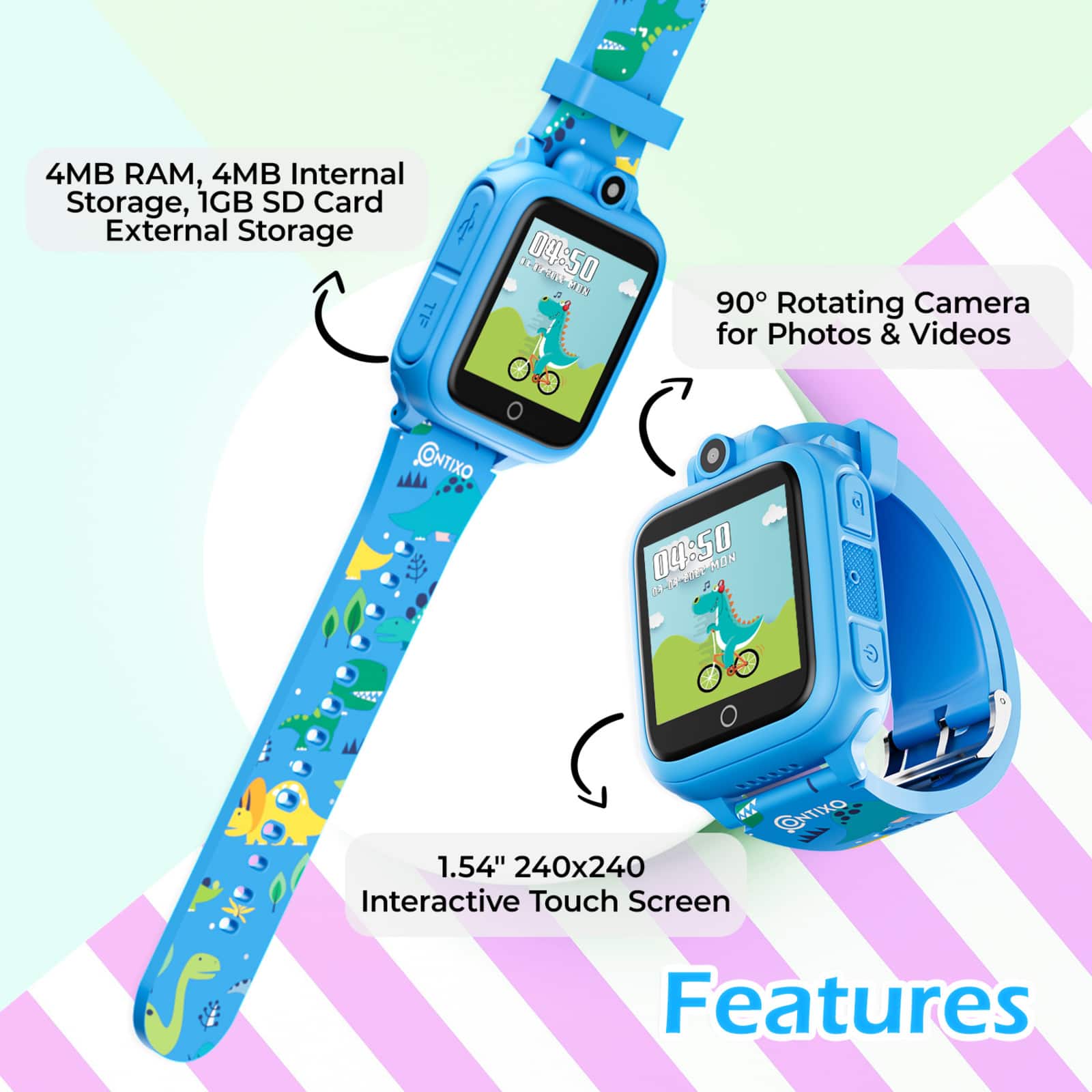 Contixo KW1 Smart Watch for Kids