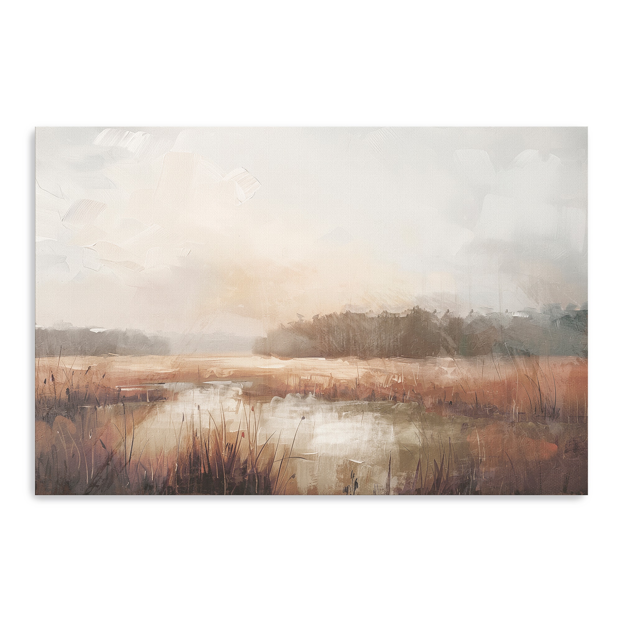 Lumaprints Riverbend Reflections 3 Canvas Giclée Art
