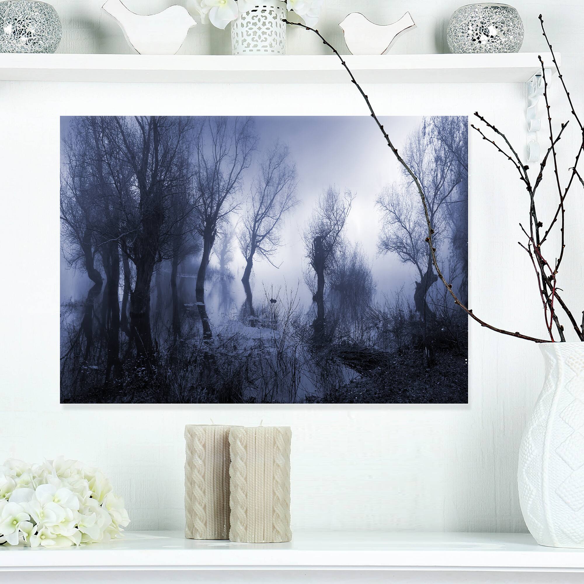 Designart - Creepy Landscape in Sepia Tones