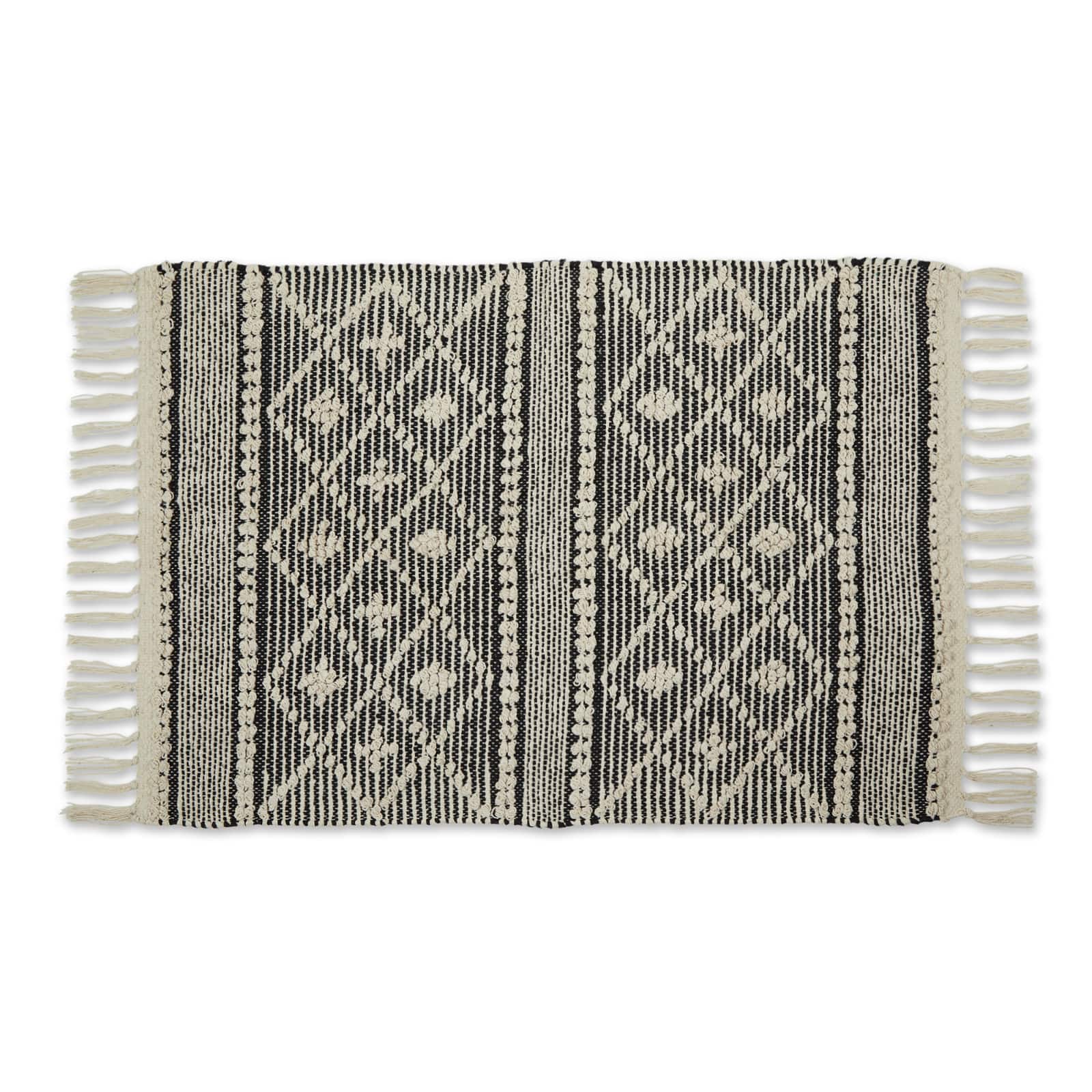 DII® Diamond Textured Hand-Loomed Rug