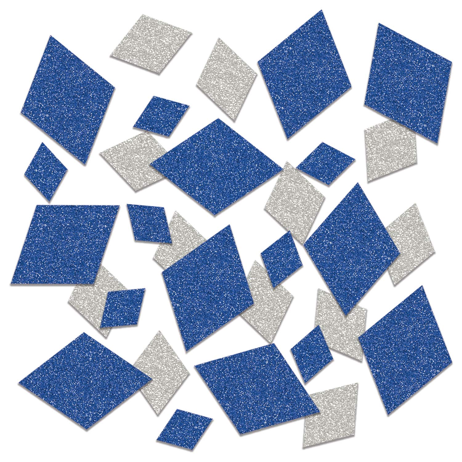 Beistle 1oz. Blue & Silver Oktoberfest Deluxe Sparkle Confetti