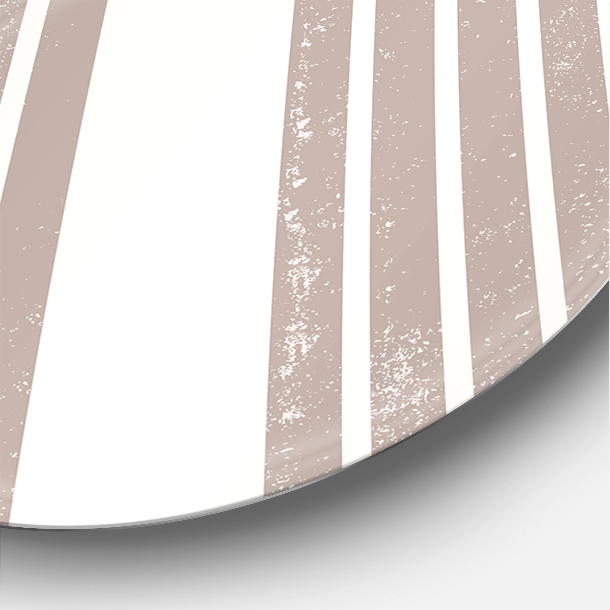 Designart - Abstract Rainbow Sun and Moon In Earth Tones I