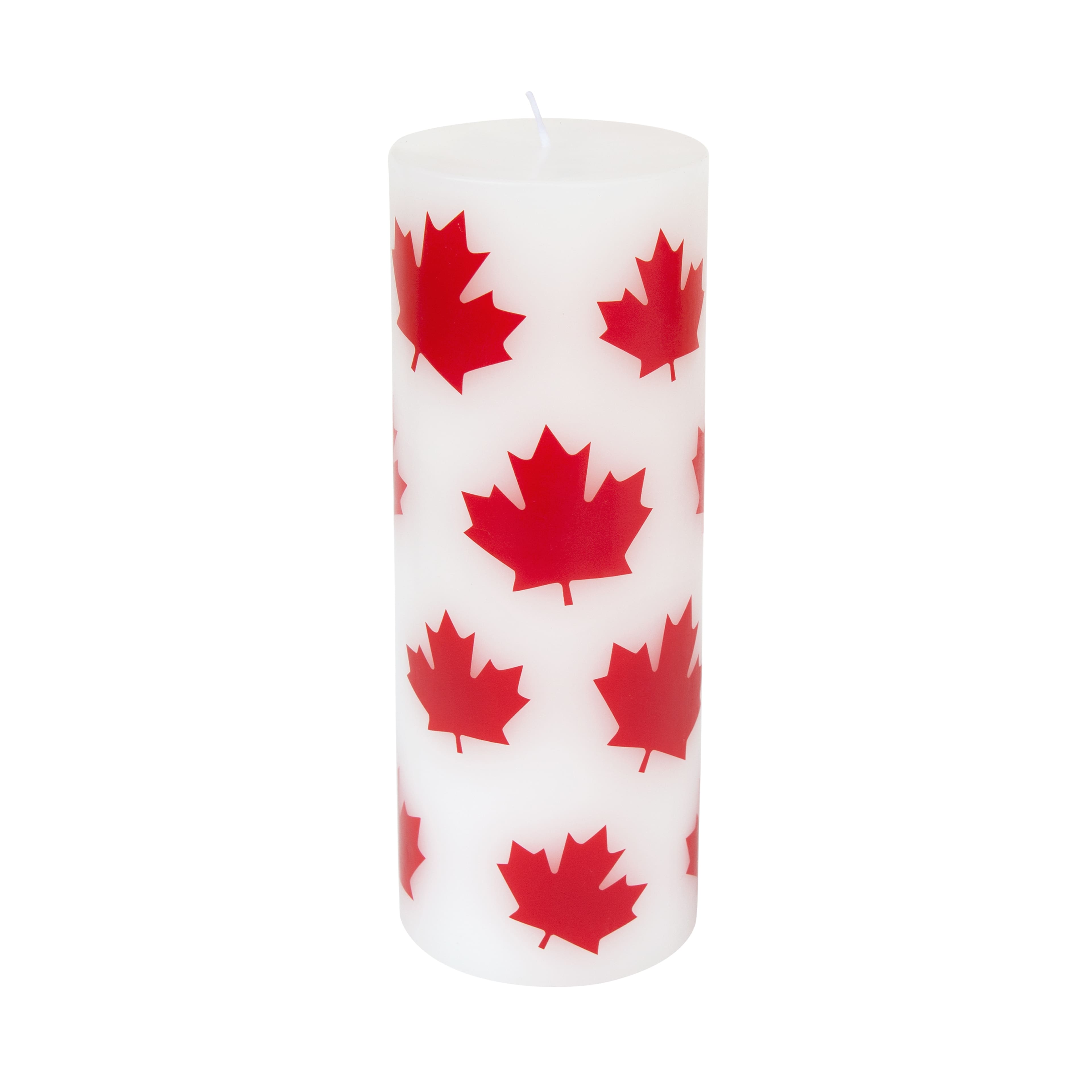Maple Leaf Unscented Pillar Candle by Celebrate It™