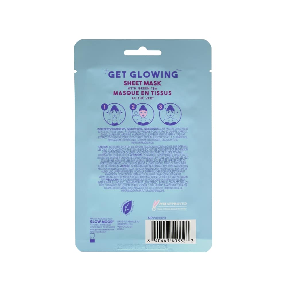 Glow Mood™ Hydrating with Green Tea Sheet Mask