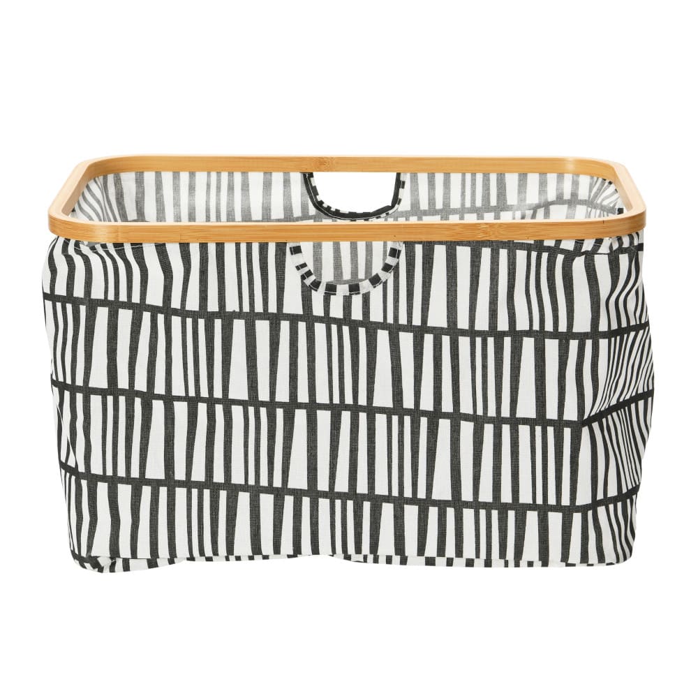 Household Essentials Krush Bamboo Rimmed Basket