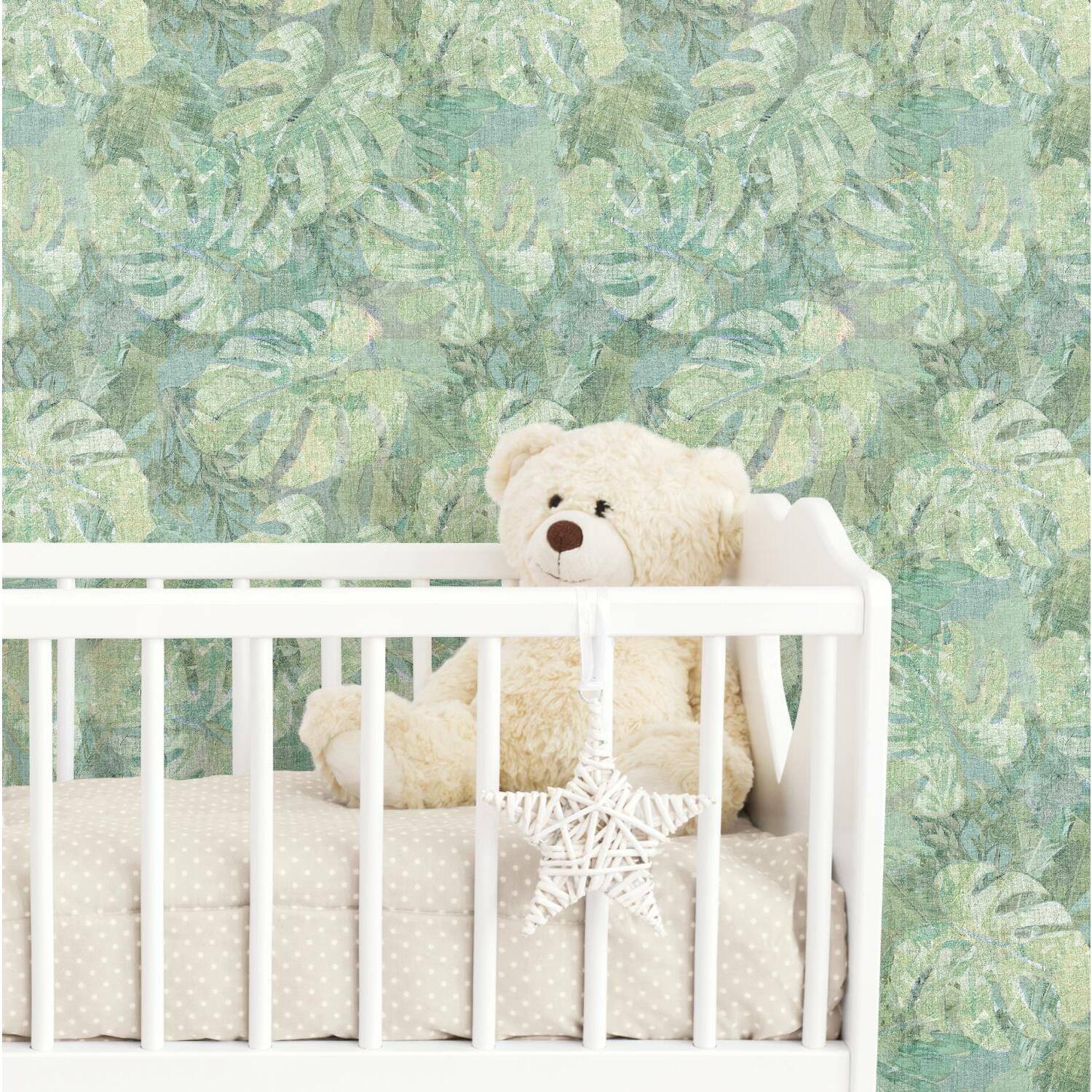 RoomMates Jungle Leaf Canopy Peel & Stick Wallpaper