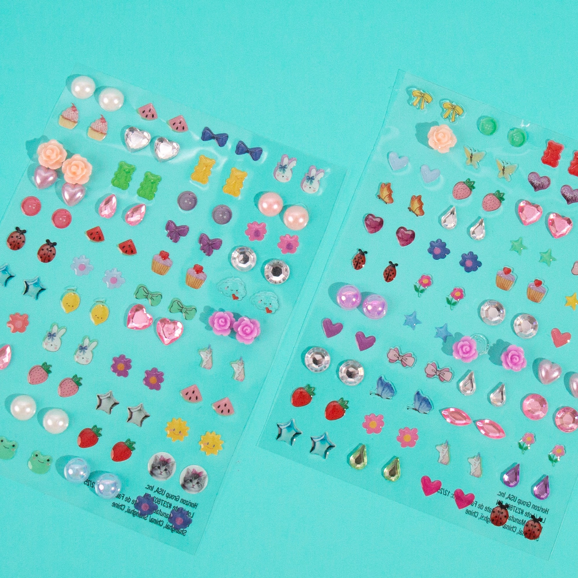 WanderBloom Earrings, 176 Pieces