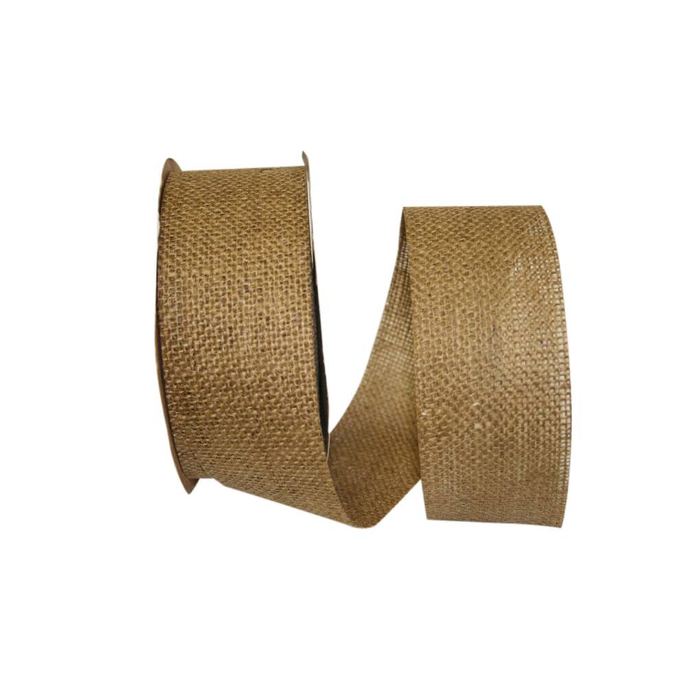 JAM Paper 2.5" x 20yd. Burlap Ribbon