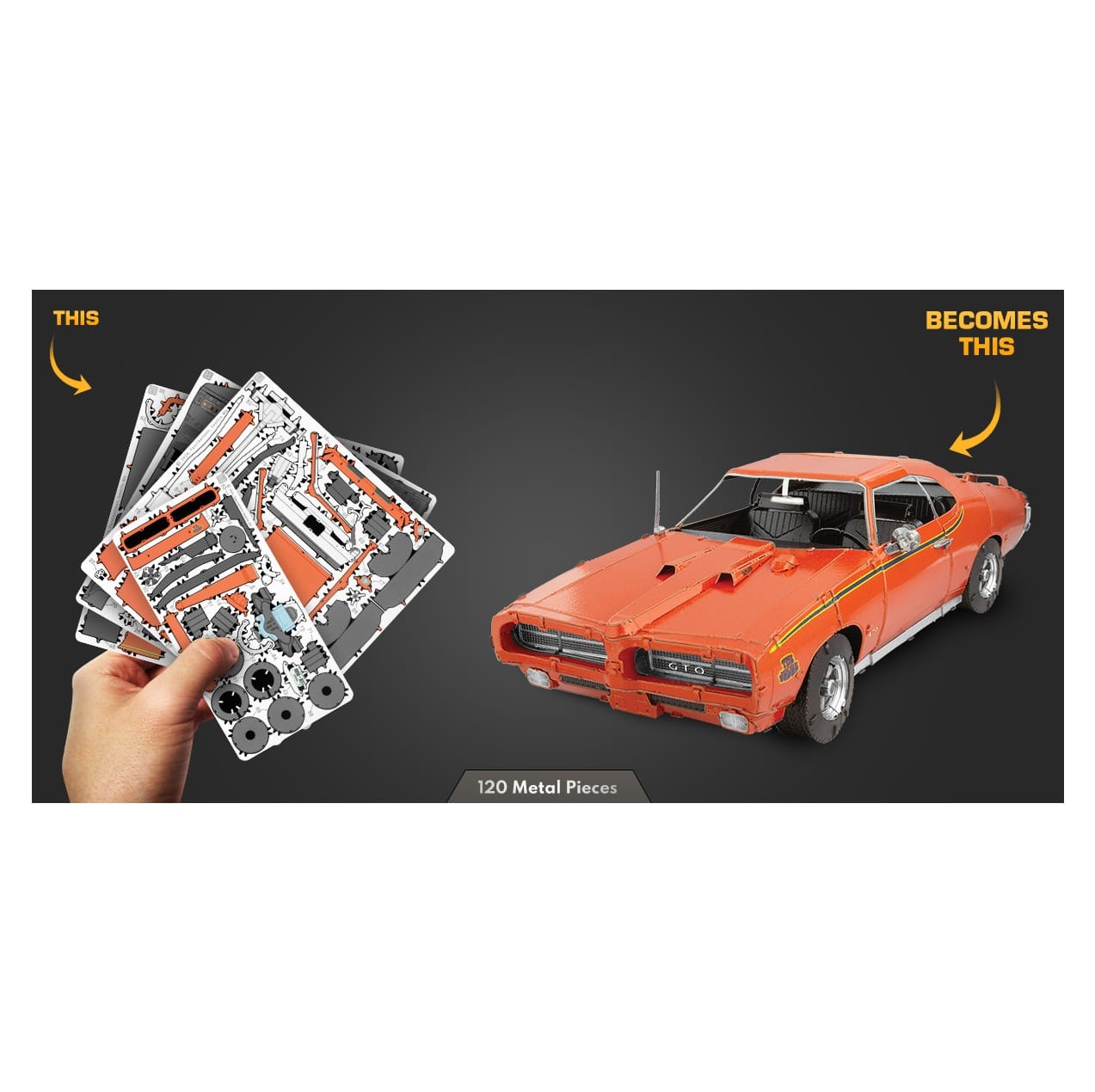 Metal Earth® 1969 Pontiac GTO Judge Steel Model Kit