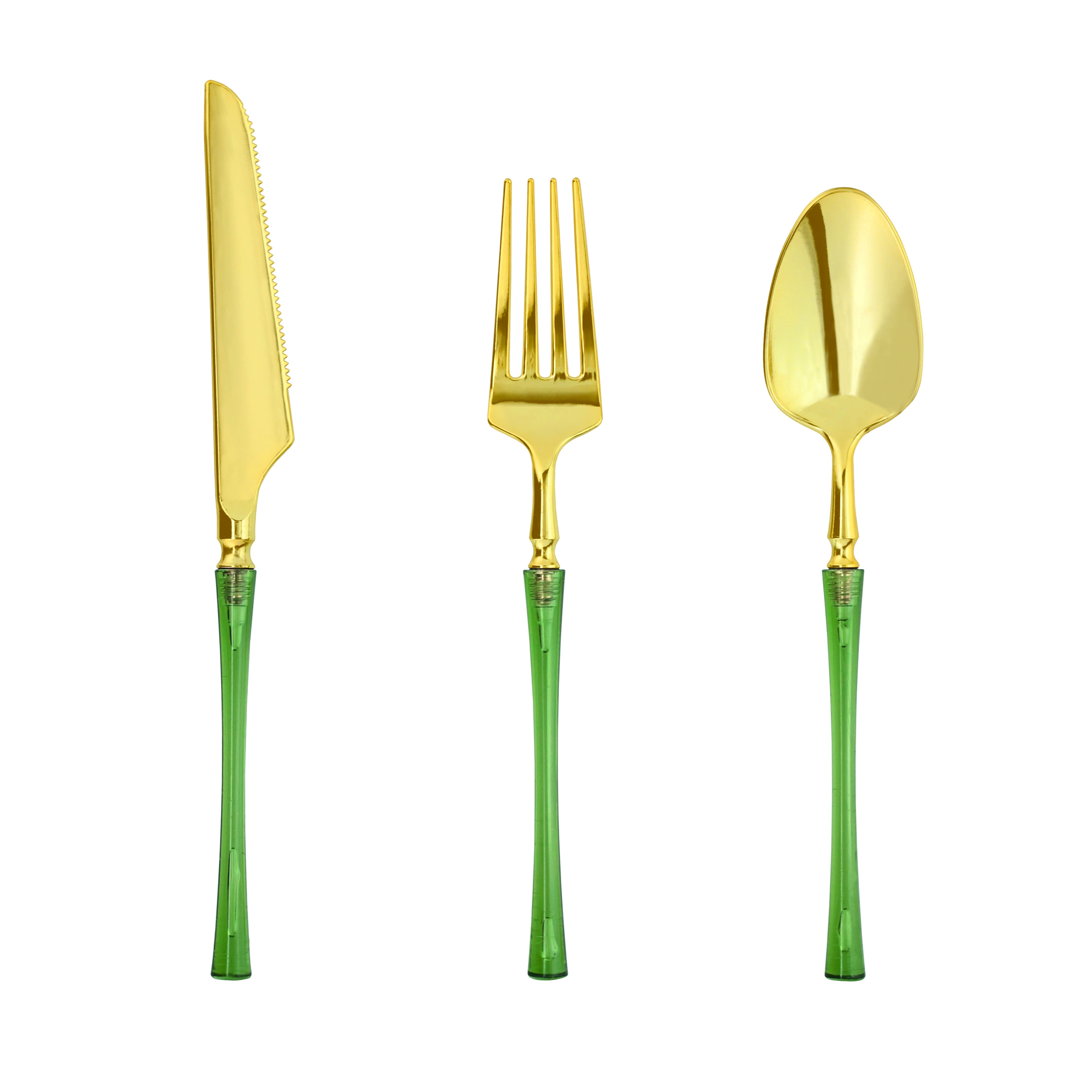 Hothouse Two-Tone Plastic Cutlery Set by Celebrate It™